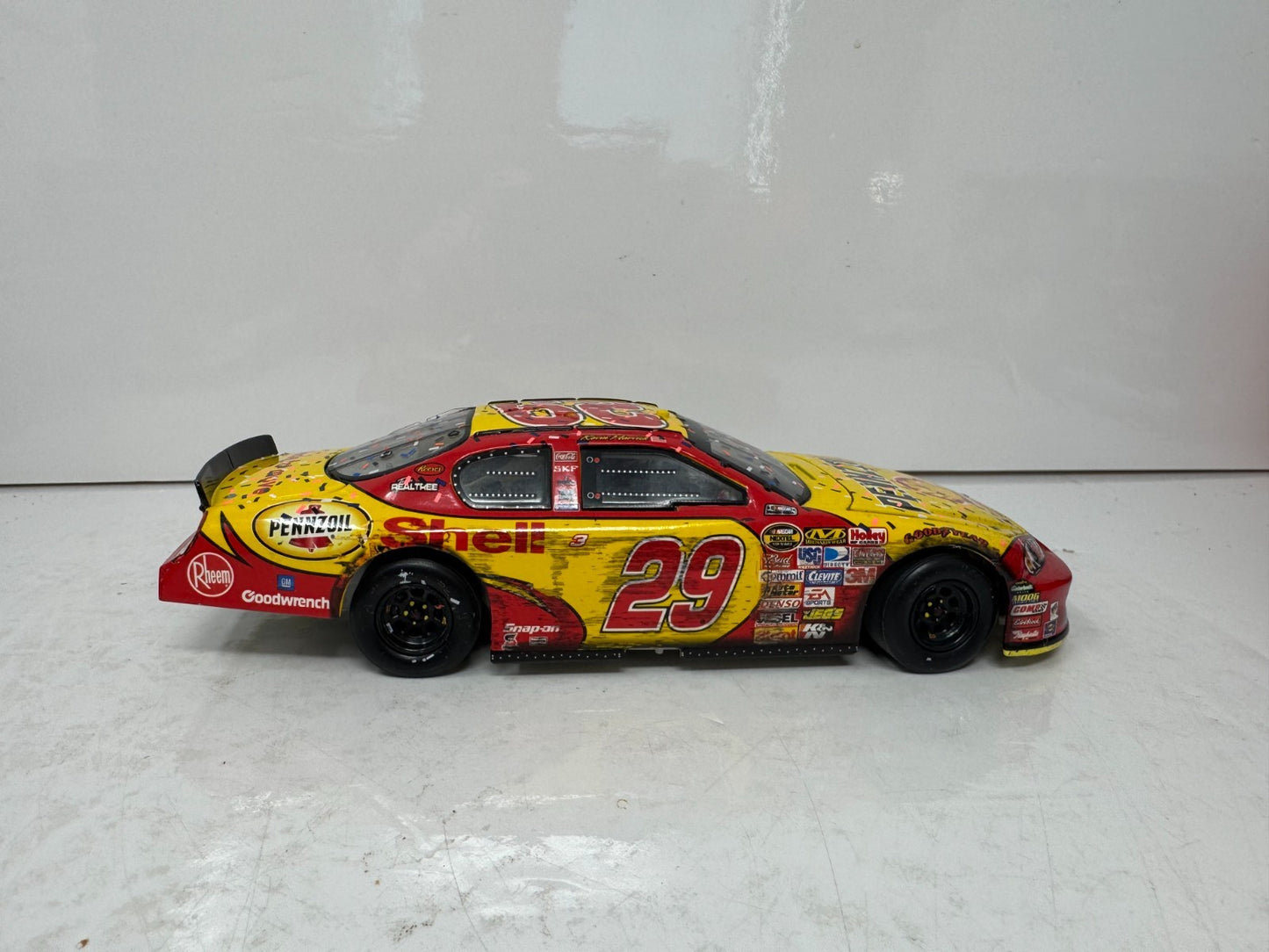 Motorsports Authentics Nascar #29 Kevin Harvick Daytona Raced Win 1:24 Diecast