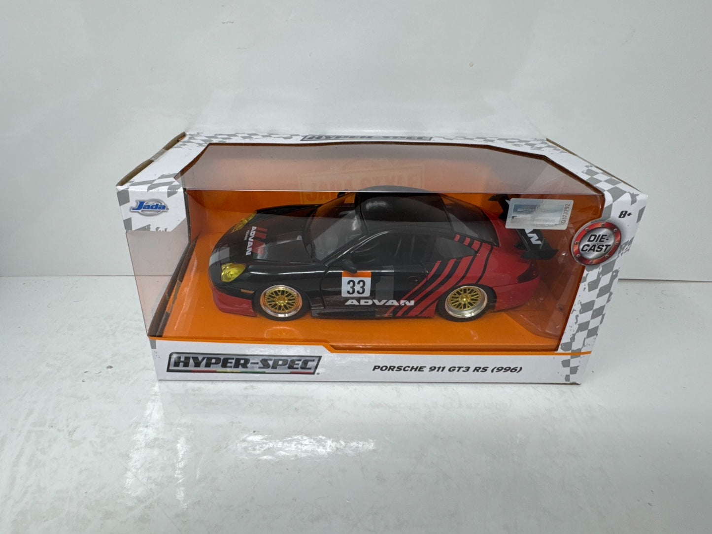 Jada Hyper-Spec Porsche 911 GT3 RS (997) 1:24 Diecast