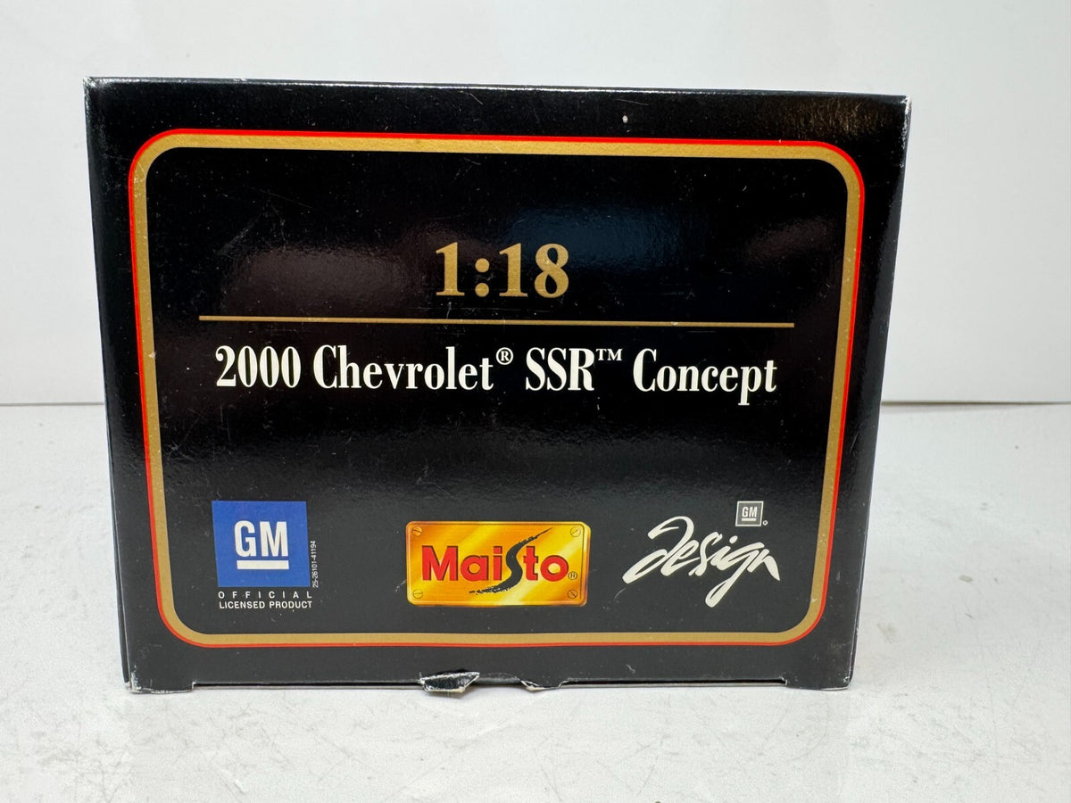 Maisto 2000 Chevrolet SSR Concept Special Edition 1:18 Diecast