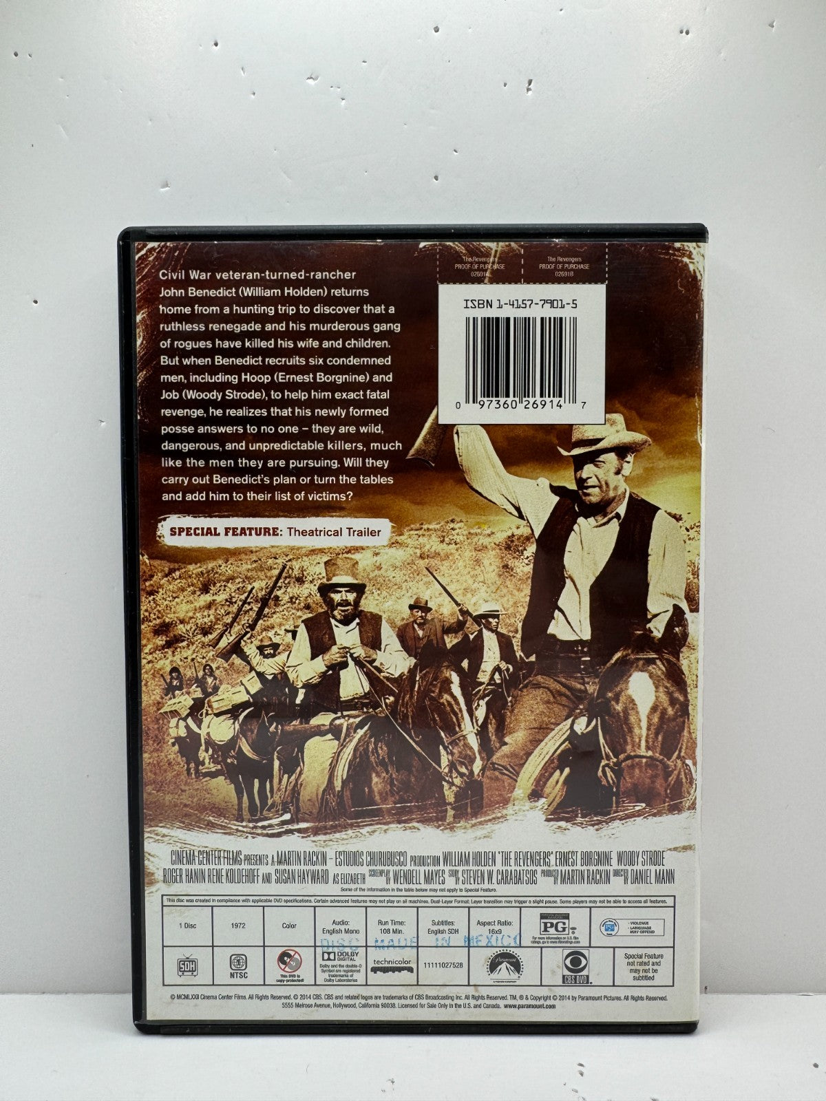 The Revengers (DVD) Western