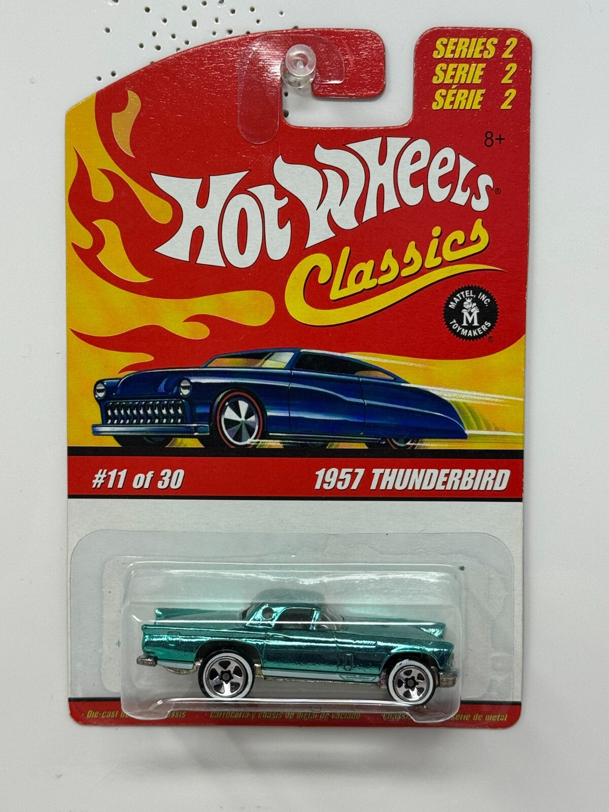 Hot Wheels Classics 1957 Thunderbird Series 2 Muscle Car 1:64 Diecast