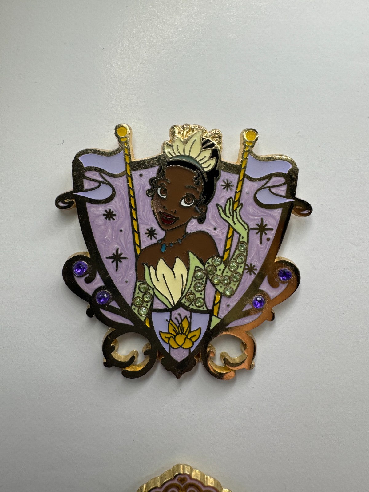 Disney Princess Tiana Carousel Princess and the Frog Trading Pin DC1S3
