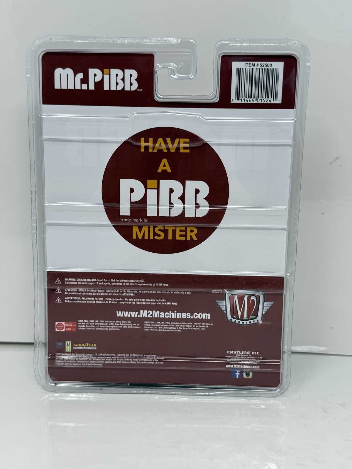 M2 Machines Mr. Pibb 1957 Chevrolet Bel Air Gasser 1:64 Diecast