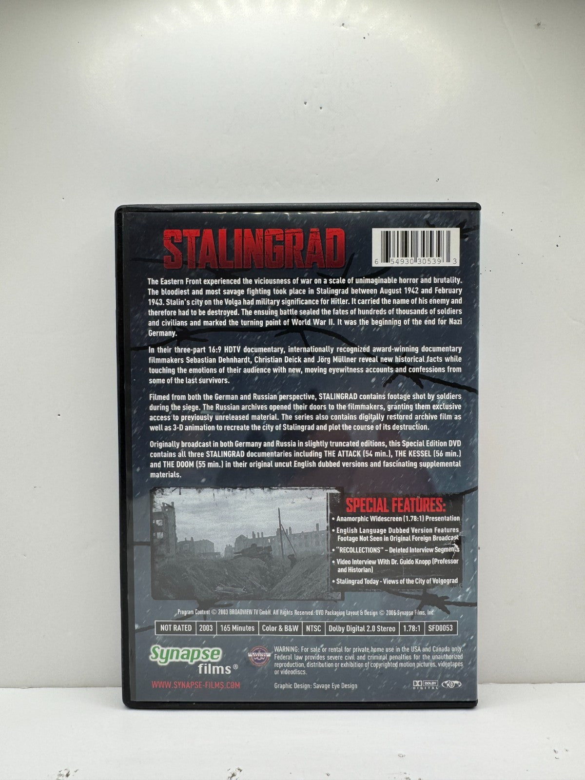 Stalingrad (DVD) War English Dubbed