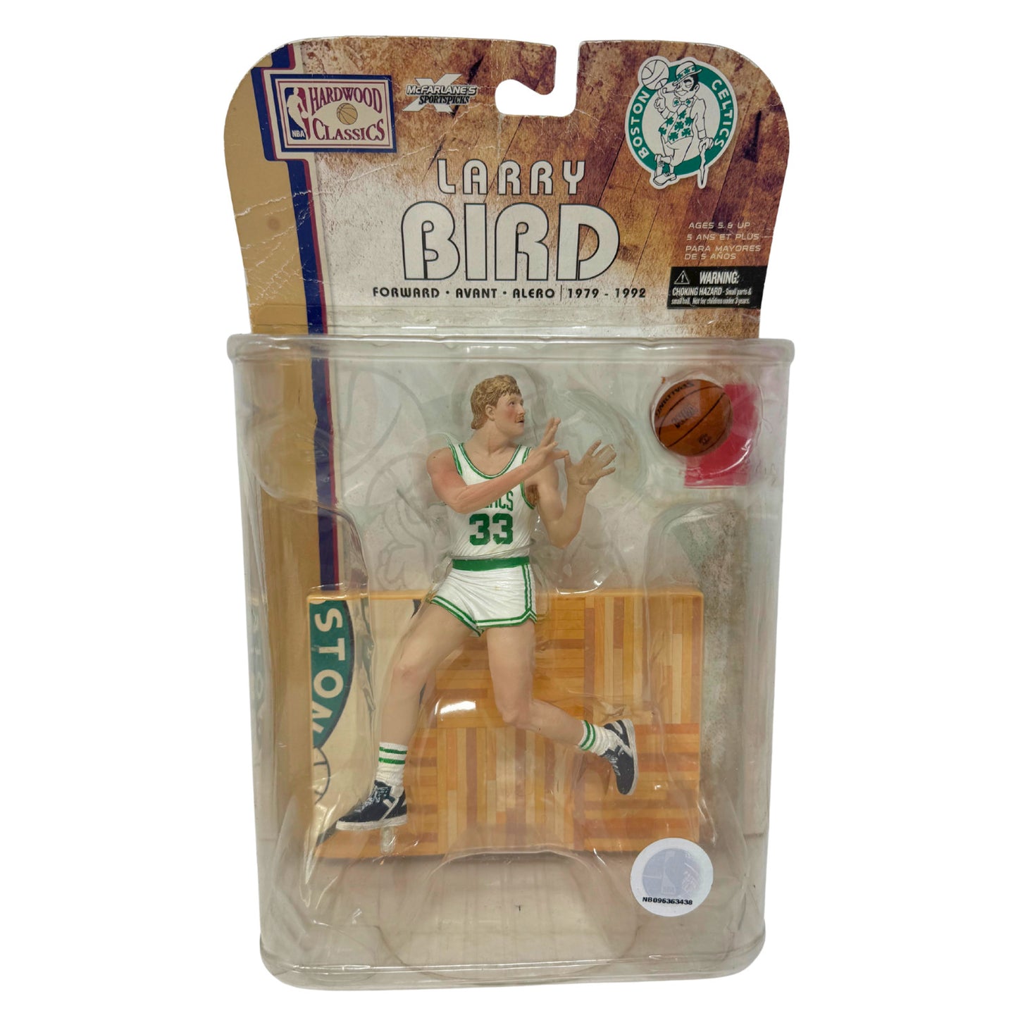 McFarlane NBA Larry Bird Boston Celtics NBA Legends Series 4 Figure
