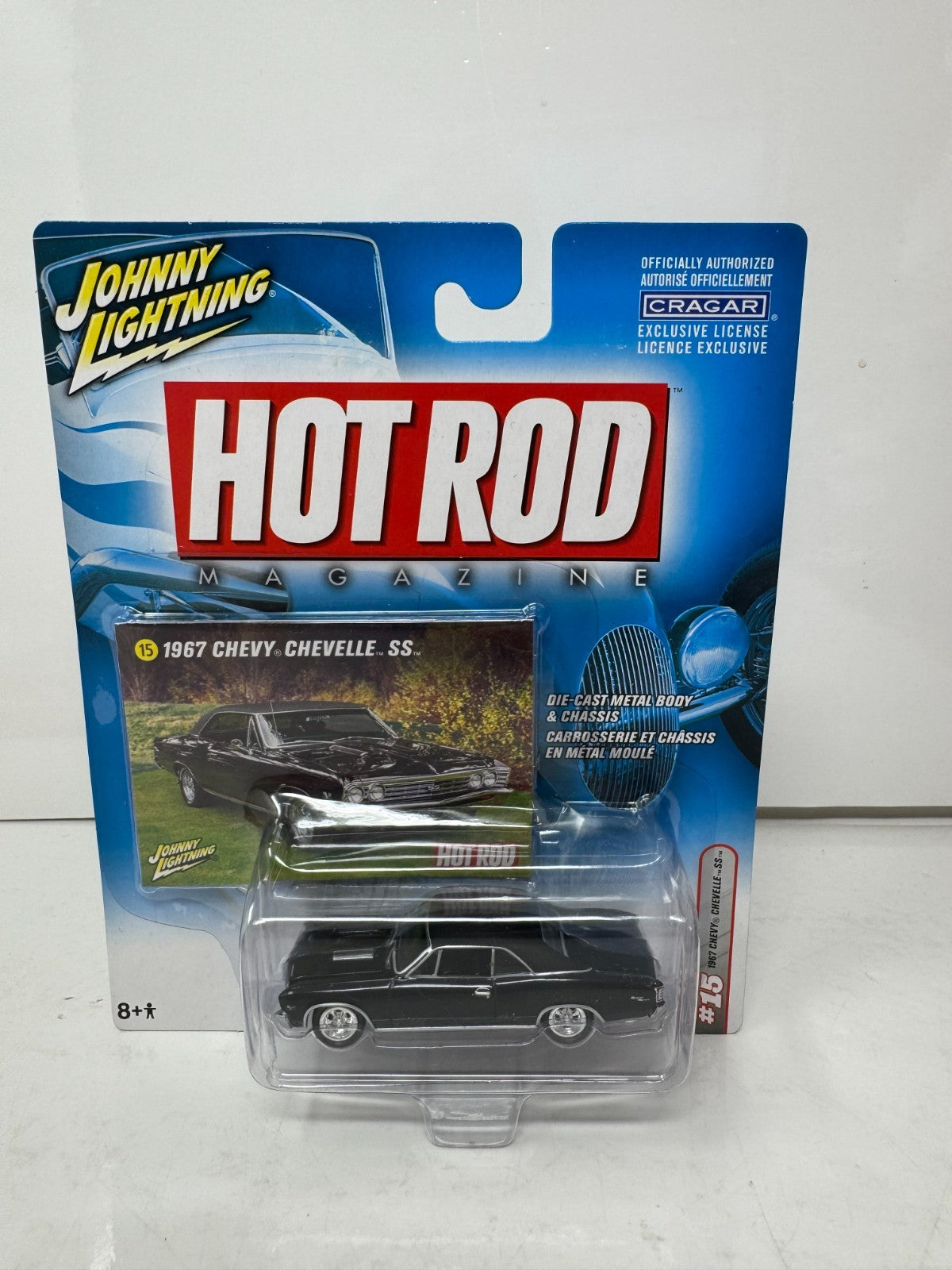 Johnny Lightning Hot Rod Magazine 1967 Chevy Chevelle SS 1:64 Diecast