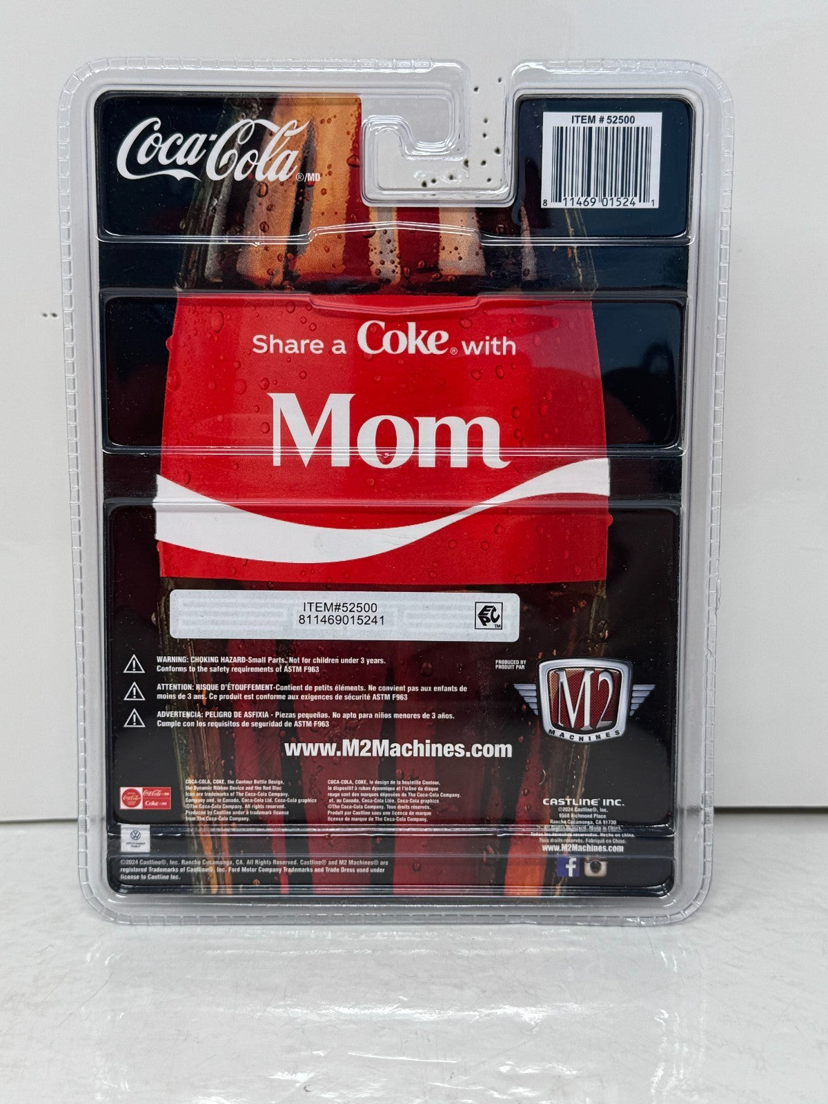 M2 Machines 1959 Volkswagen Microbus Deluxe USA Model Coca-Cola Mom 1:64 Diecast