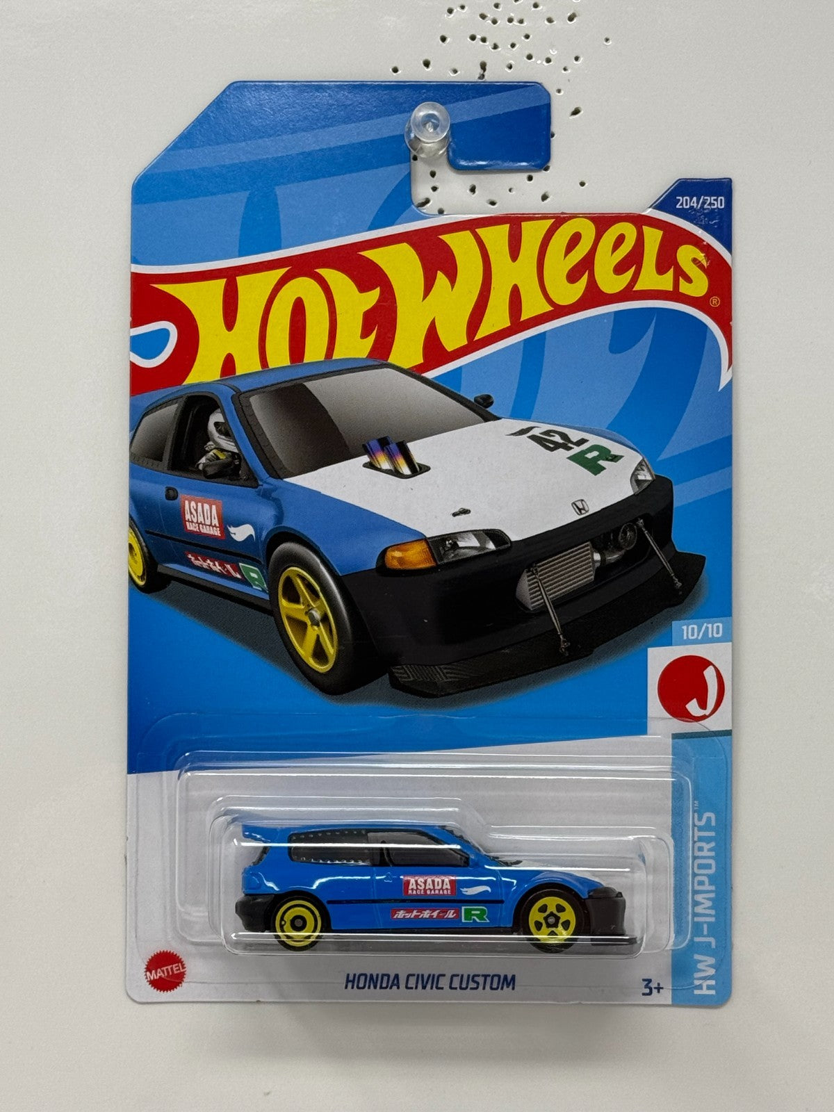 Hot Wheels HW J-Imports Honda Civic Custom JDM 1:64 Diecast