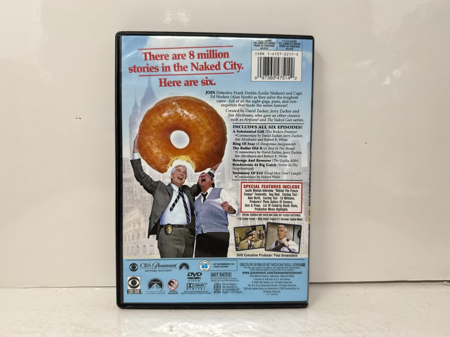 Police Squad! (DVD) TV Series Good Condition!!!