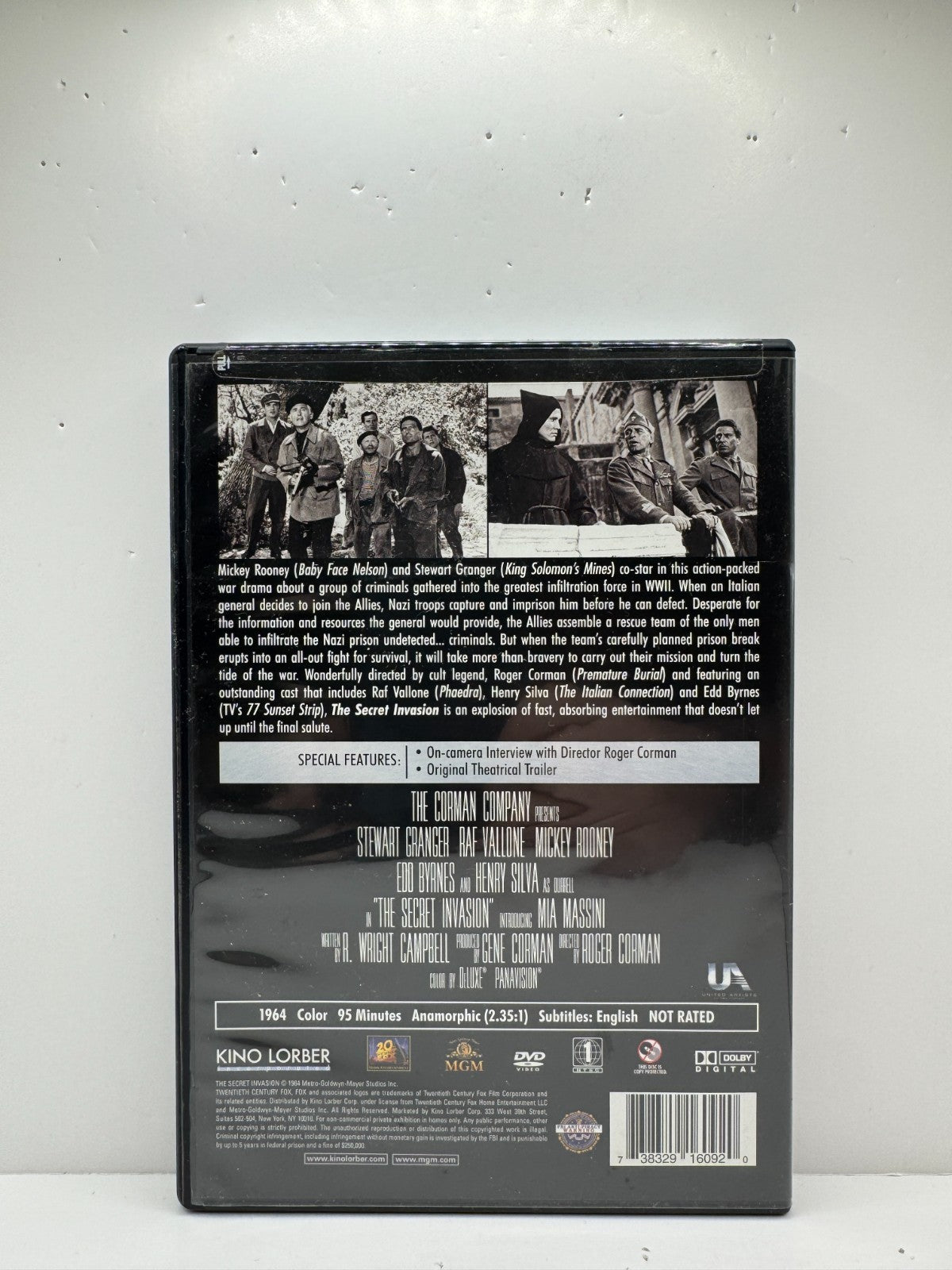 The Secret Invasion (DVD) War Kino Lorber