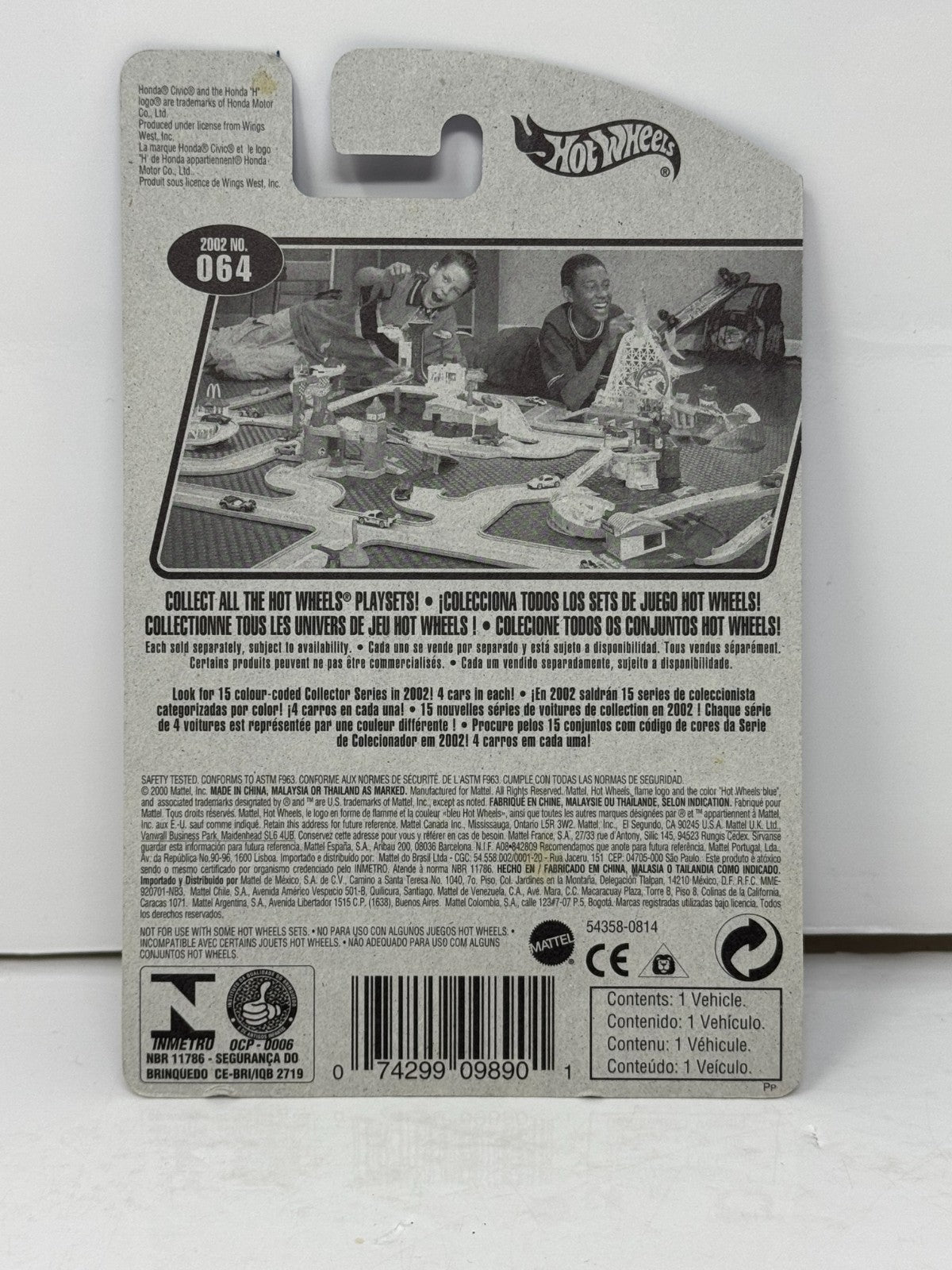 Hot Wheels Tuners Honda Civic JDM 1:64 Diecast