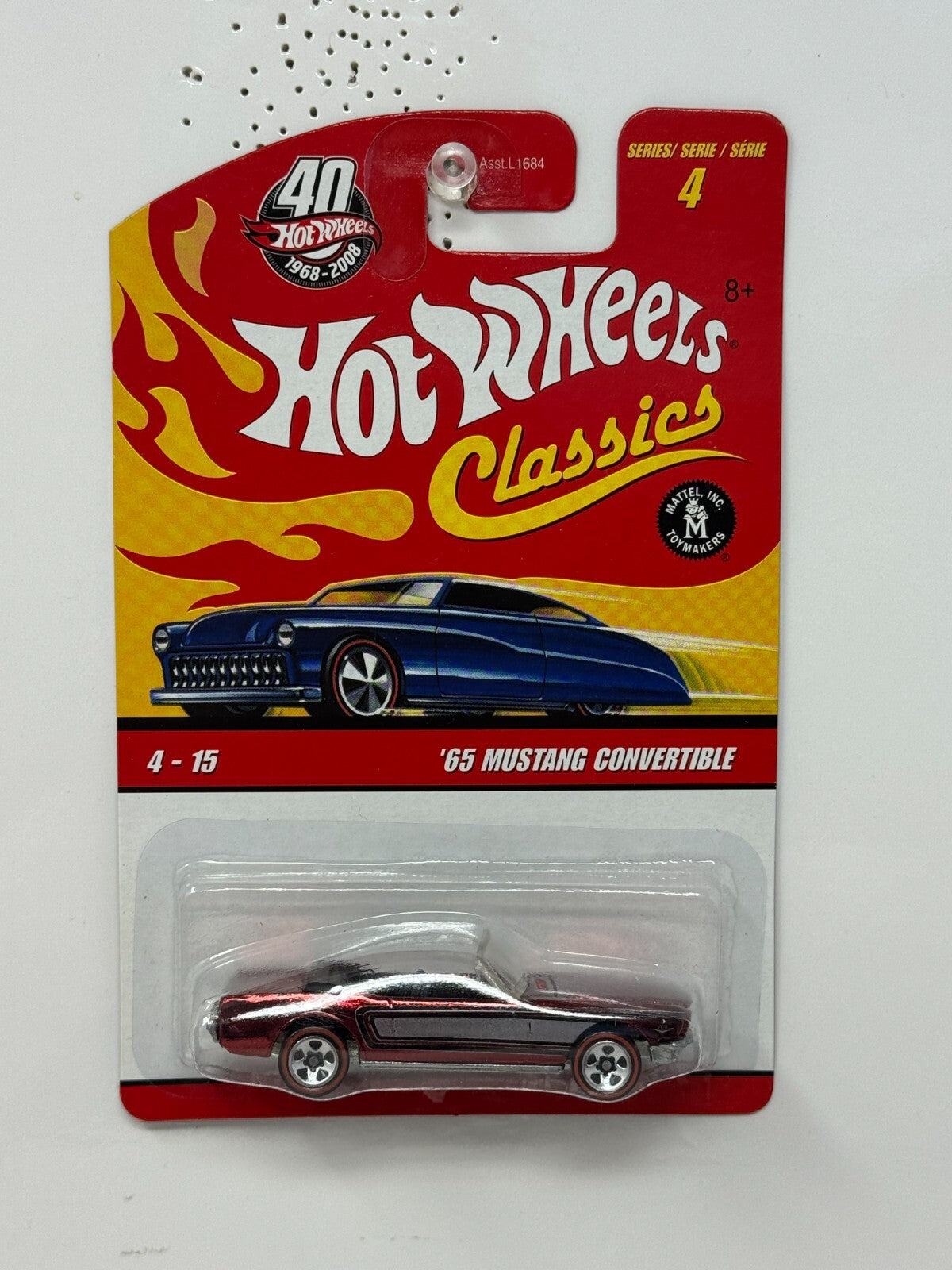 Hot Wheels Classics 1965 Mustang Convertible Series 4 Muscle Car 1:64 Diecast