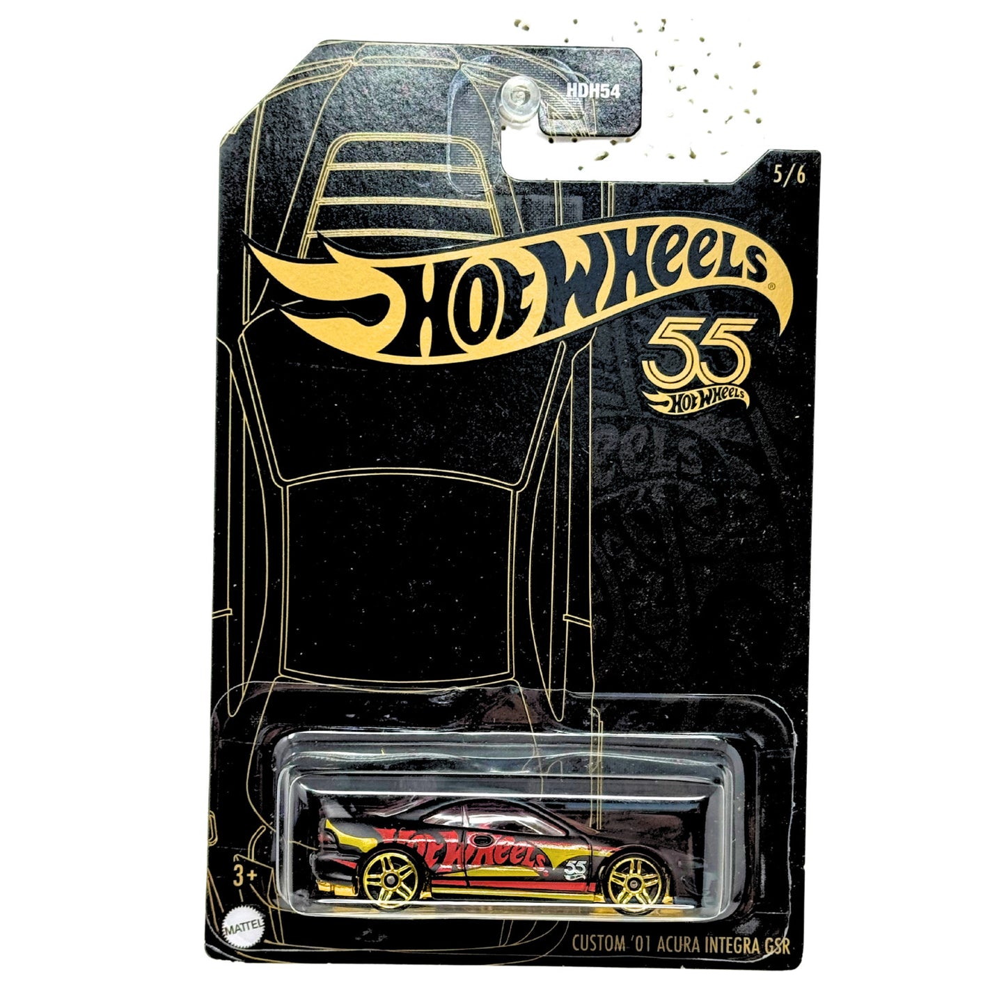 Hot Wheels 55th Anniversary Exclusive Custom 2001 Acura Integra GSR JDM 1:64 Diecast