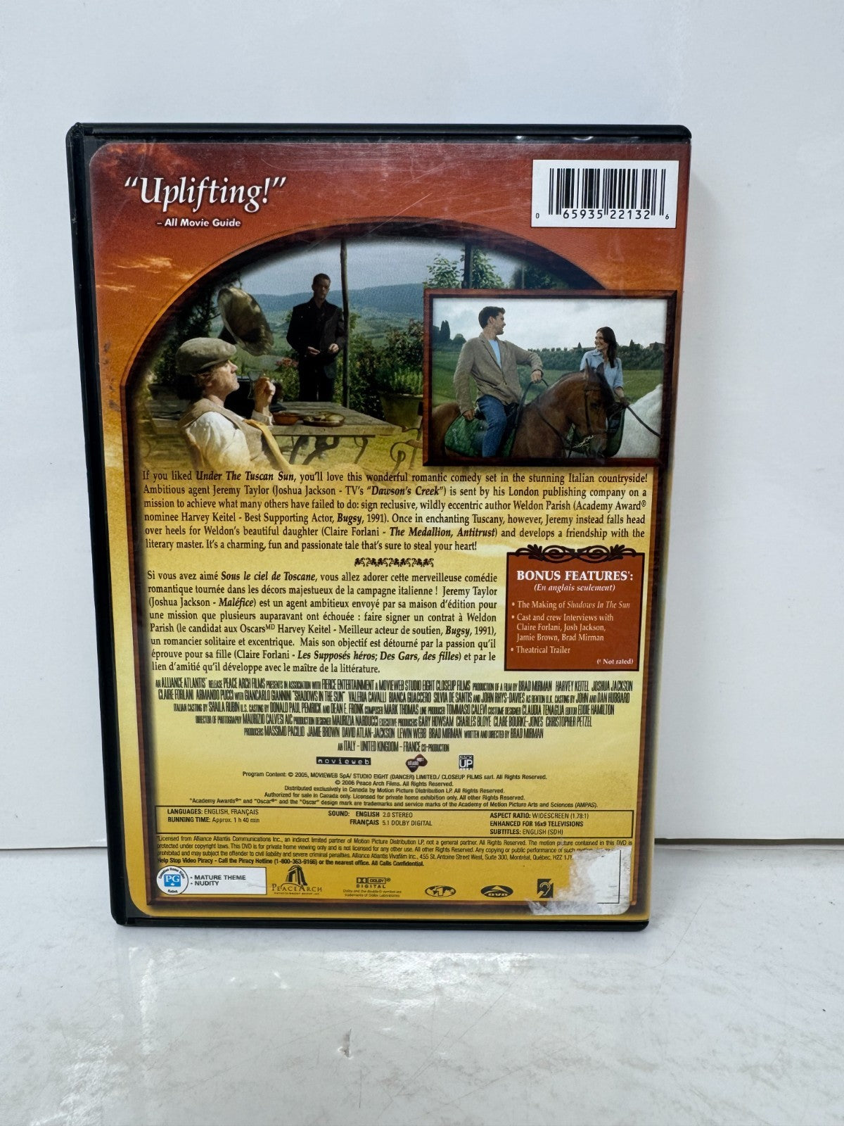 Shadows in the Sun (DVD) Romance Good Condition!!!