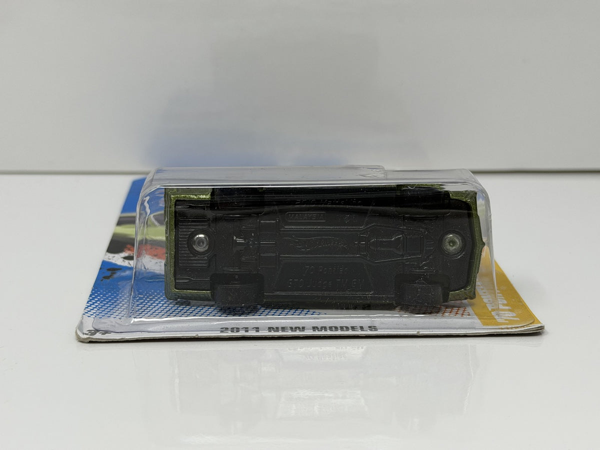 Hot Wheels 2011 New Models 1970 Pontiac GTO Judge 1:64 Diecast Green