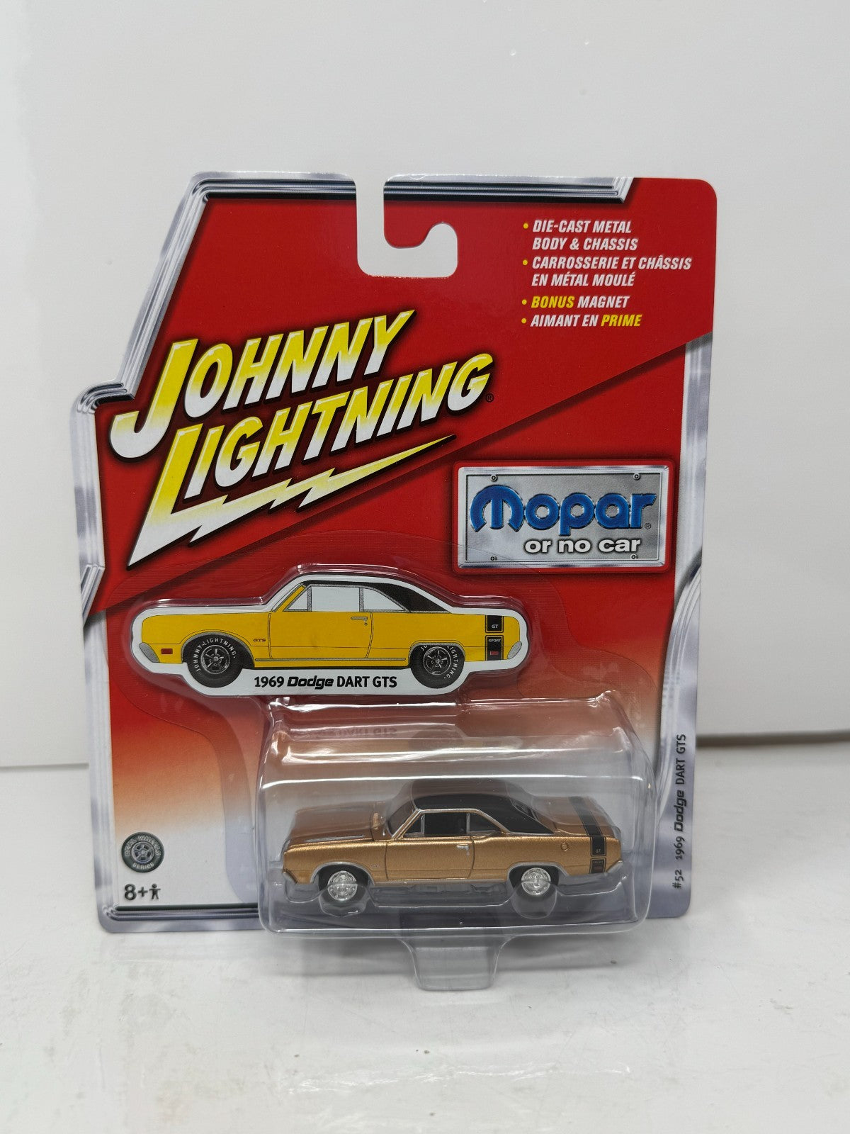 Johnny Lightning Mopar or No Car 1969 Dodge Dart GTS 1:64 Diecast