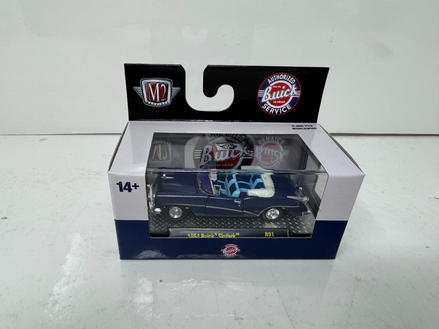 M2 Machines Authorized Buick Service 1954 Buick Skylark 1:64 Diecast
