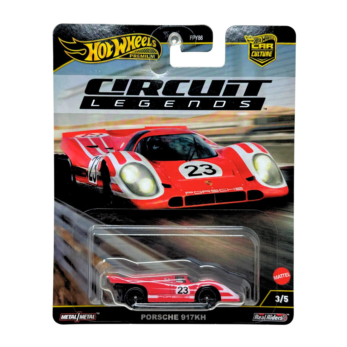 Hot Wheels Premium Circuit Legends Porsche 917KH 1:64 Diecast
