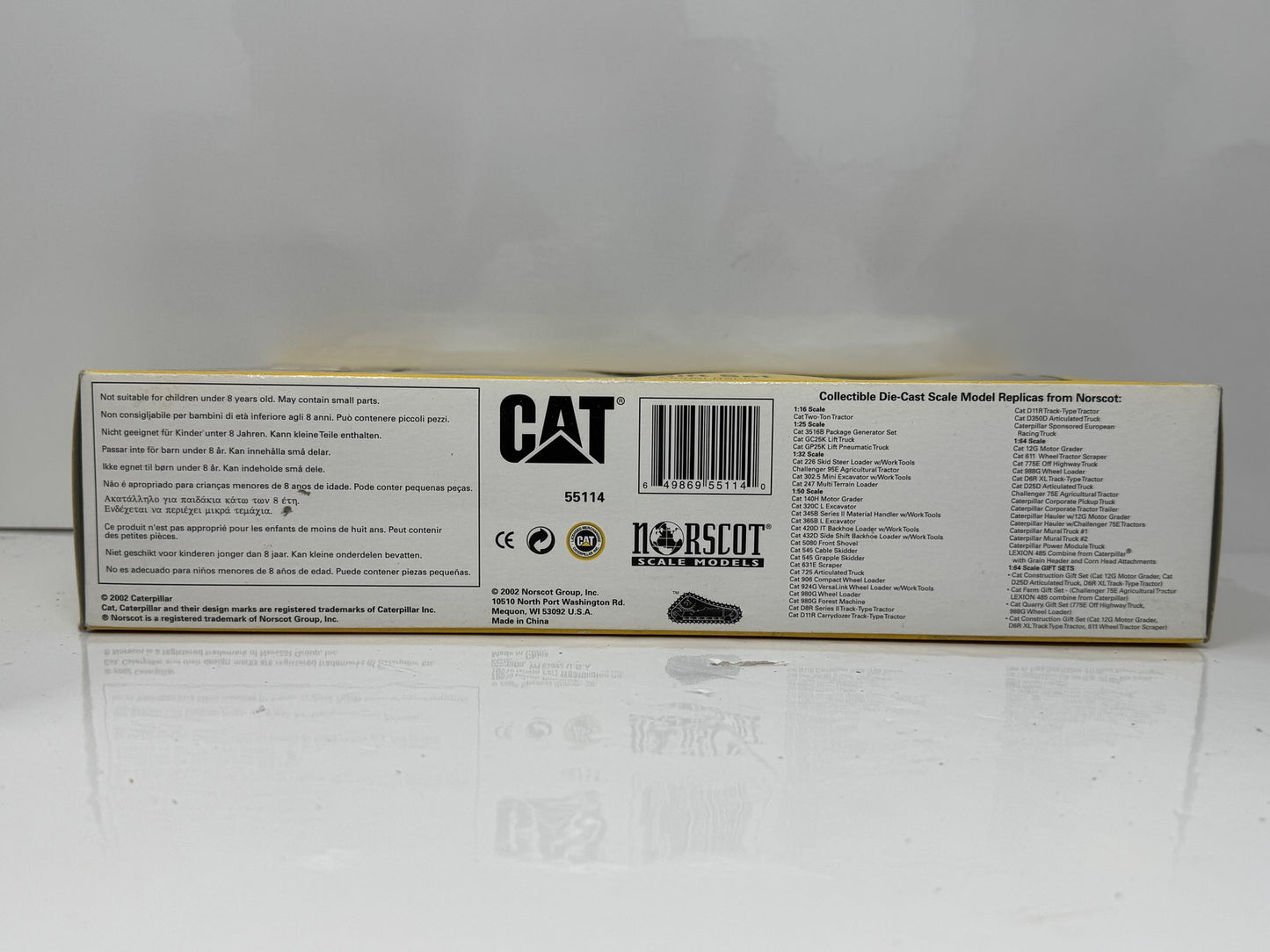 Norscot CAT Construction Gift Set 1:64 Scale Diecast