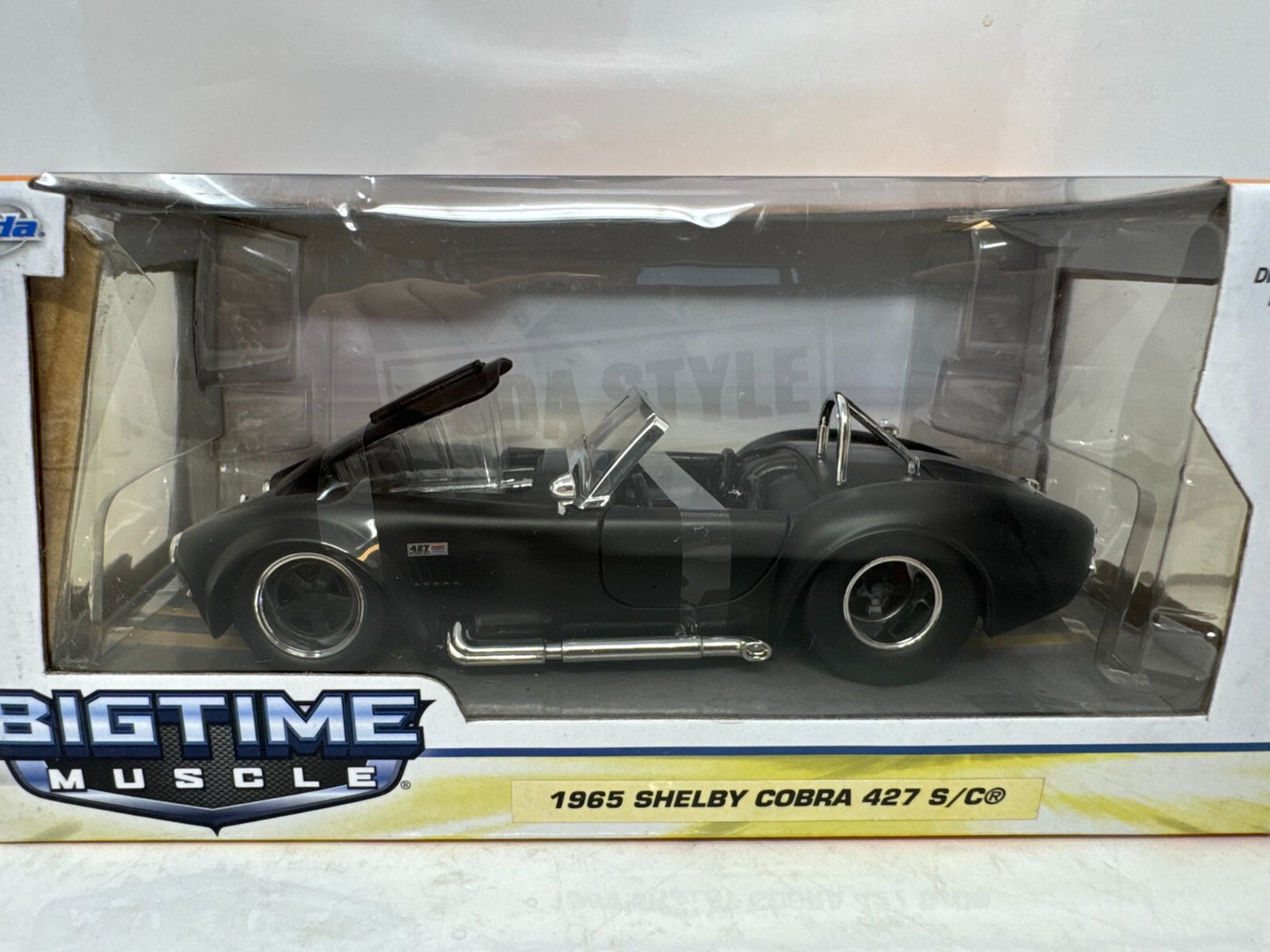 Jada Bigtime Muscle 1965 Shelby Cobra 427 SC 1:24 Diecast