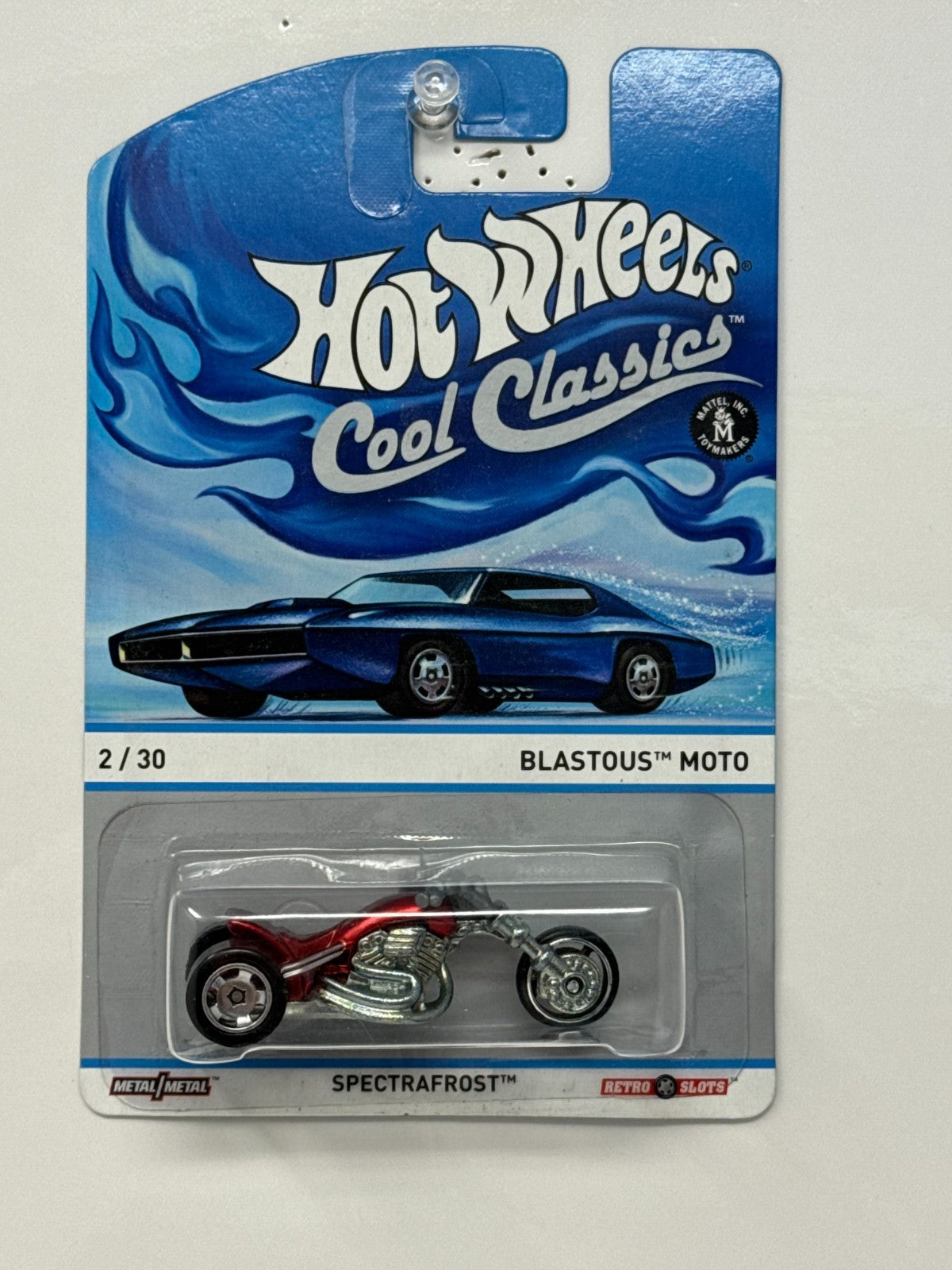 Hot Wheels Cool Classics Blastous Moto Spectrafrost 1:64 Diecast