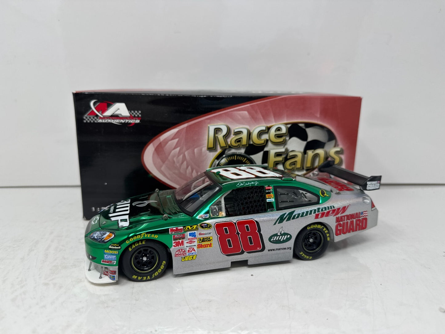 Motorsports Authentics Nascar #88 Dale Earnhardt Jr. Amp Energy Mt. Dew 2008 Impala SS Mesma & Color Chrome 1:24 Diecast