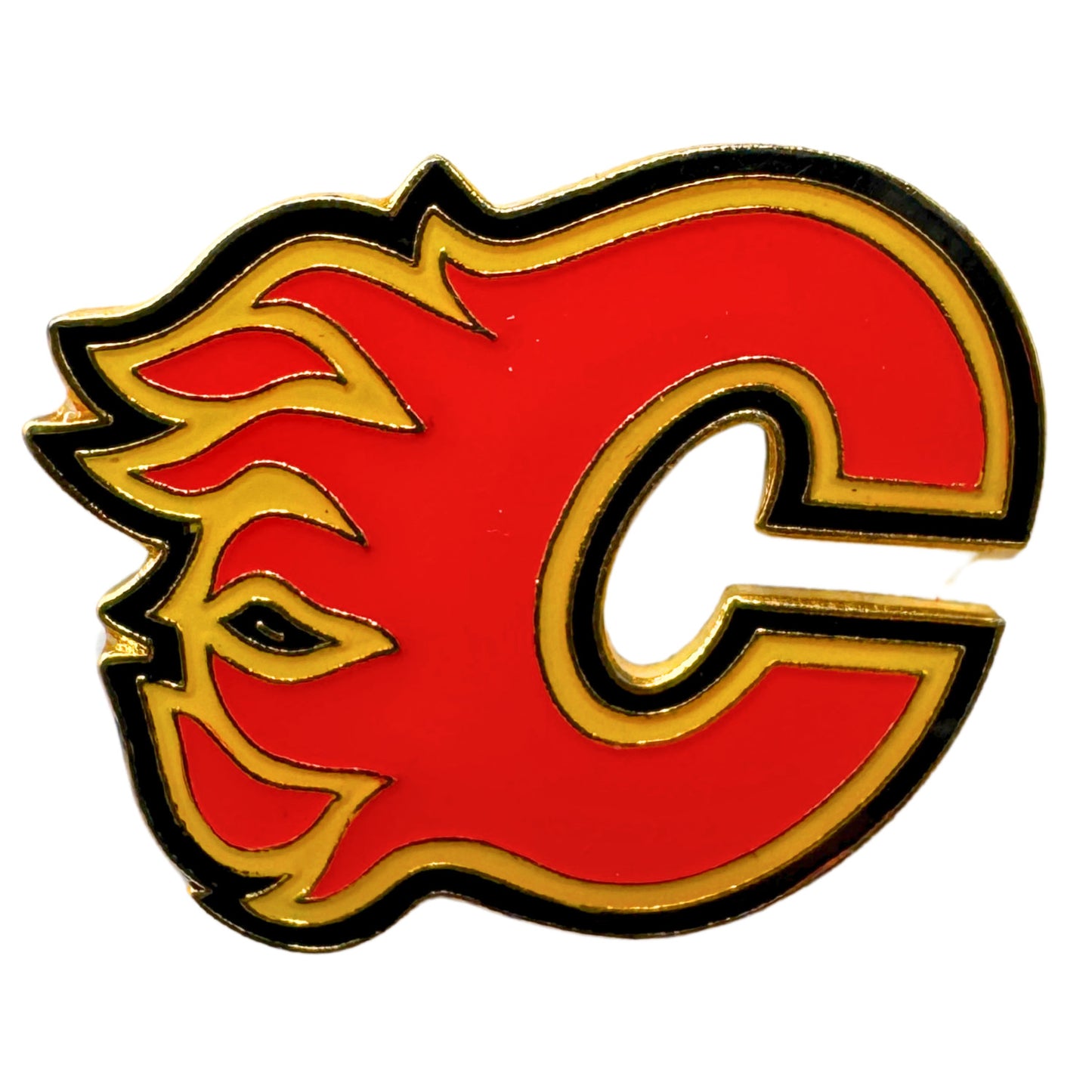 Calgary Flames NHL Hockey Team Lapel Pin UDT1