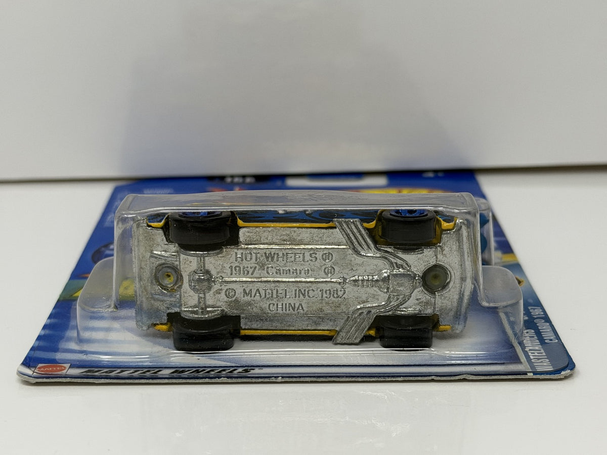 Hot Wheels Wastelanders 1967 Chevrolet Camaro 1:64 Diecast Yellow Bonus Atomix