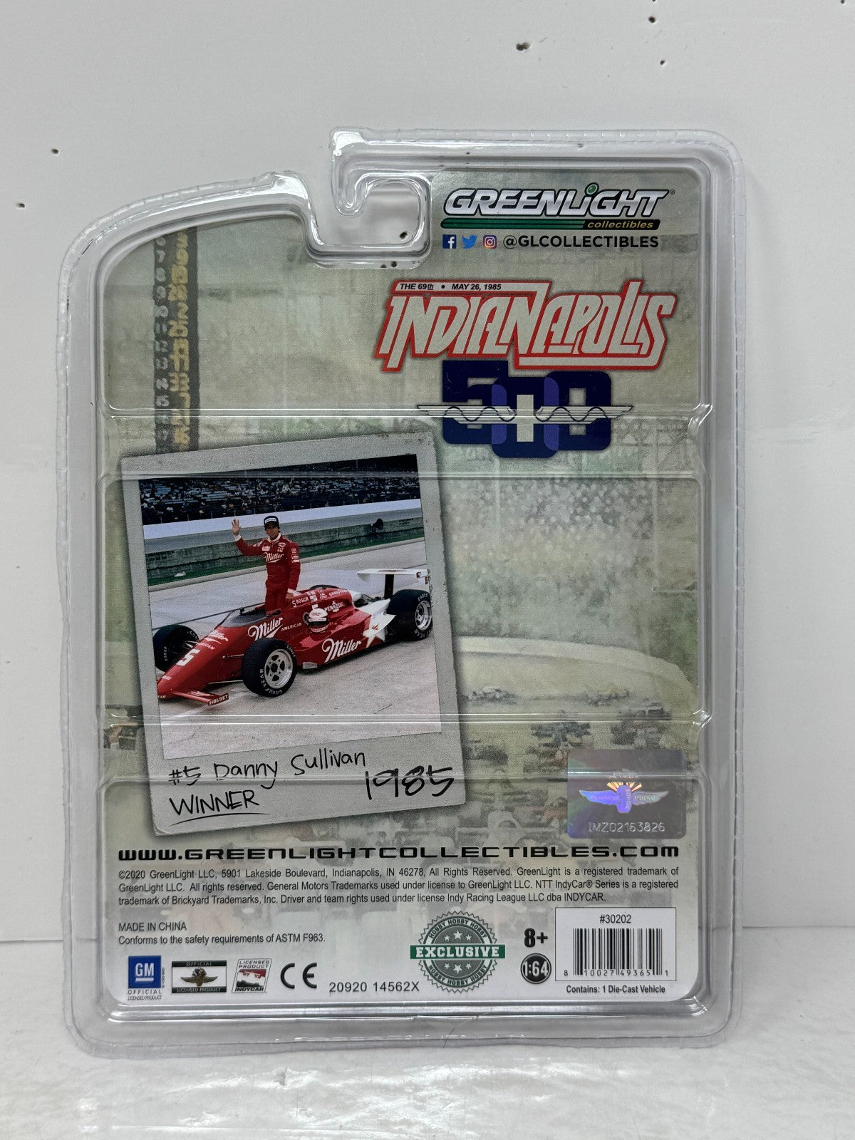 Greenlight Indianapolis 1985 GMC High Sierra Hobby Exclusive 1:64 Diecast
