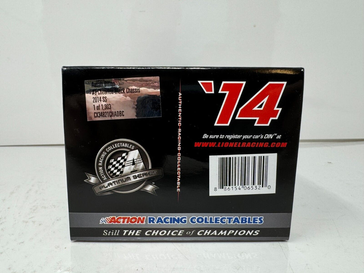 Lionel Racing Nascar #3 Austin Dillon Cheerios Black Chassis 2014 SS 1:24 Diecast