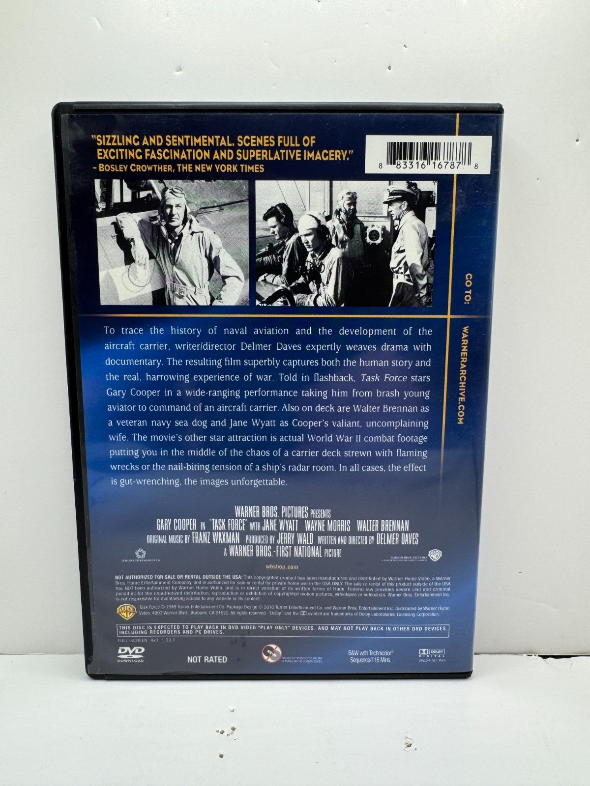 Task Force (DVD) Gary Cooper War Drama