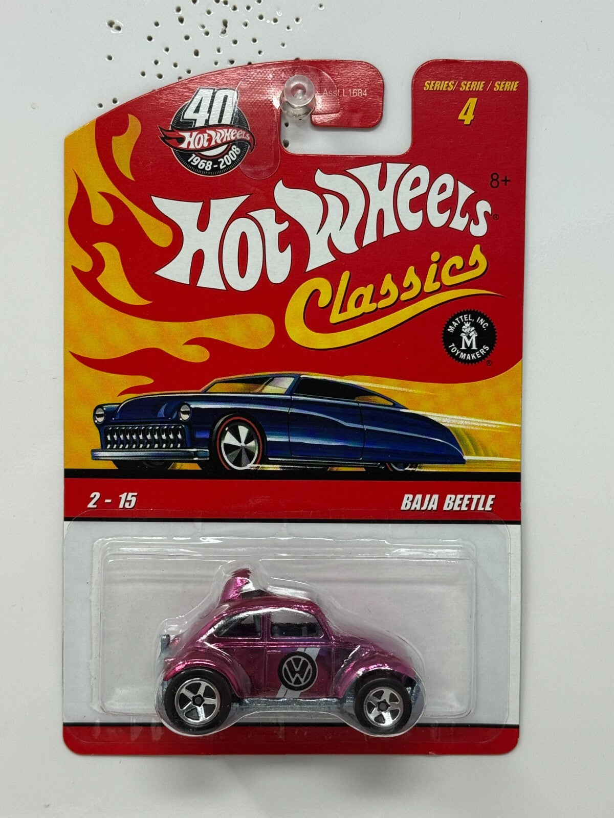 Hot Wheels Classics Volkswagen Baja Beetle Series 4 European Car 1:64 Diecast