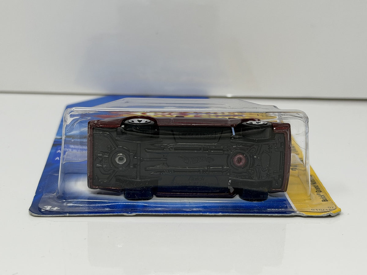 Hot Wheels 2007 First Editions Buick Grand National 1:64 Diecast Burgundy