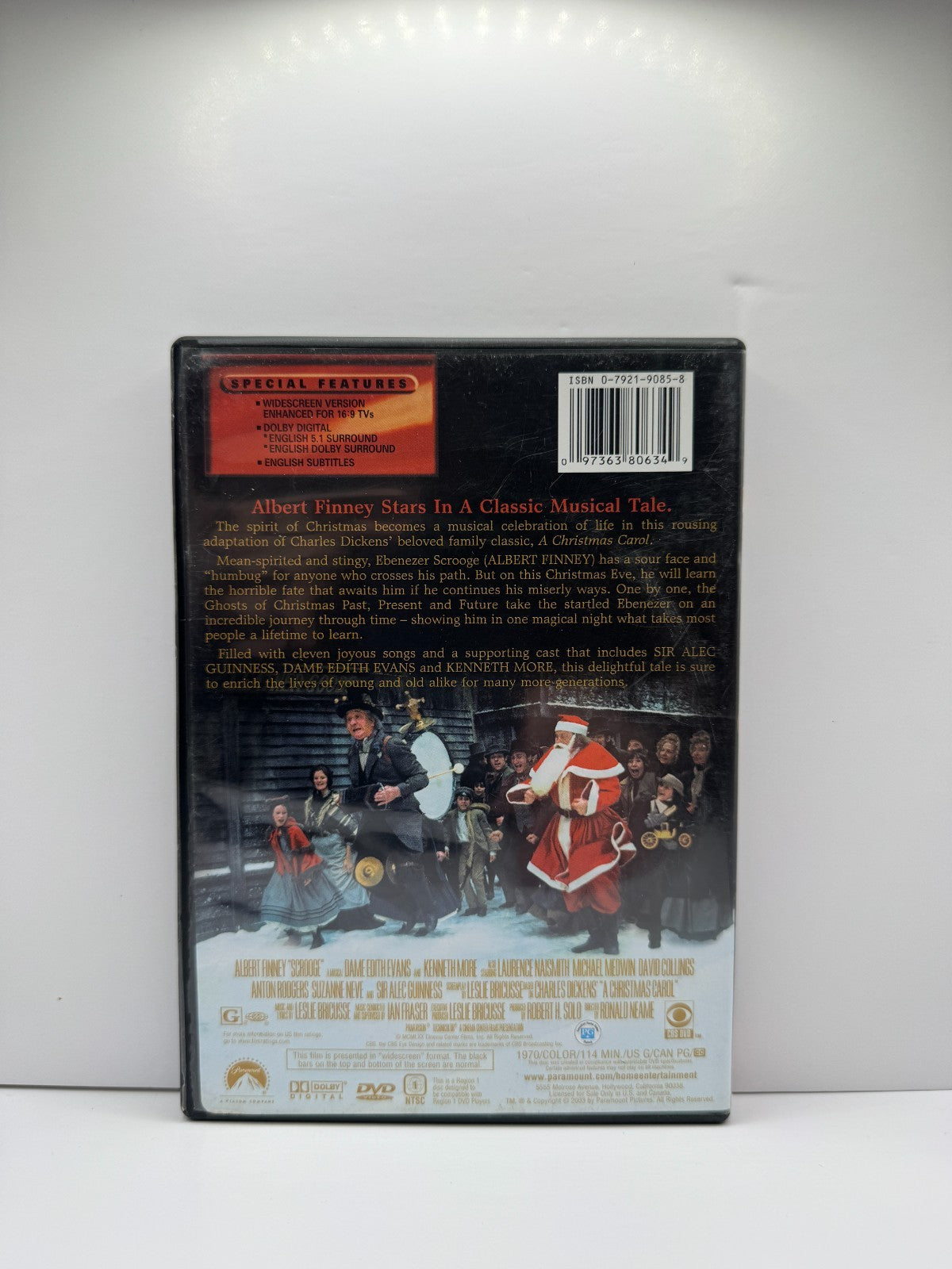 Scrooge (DVD) Albert Finney Musical
