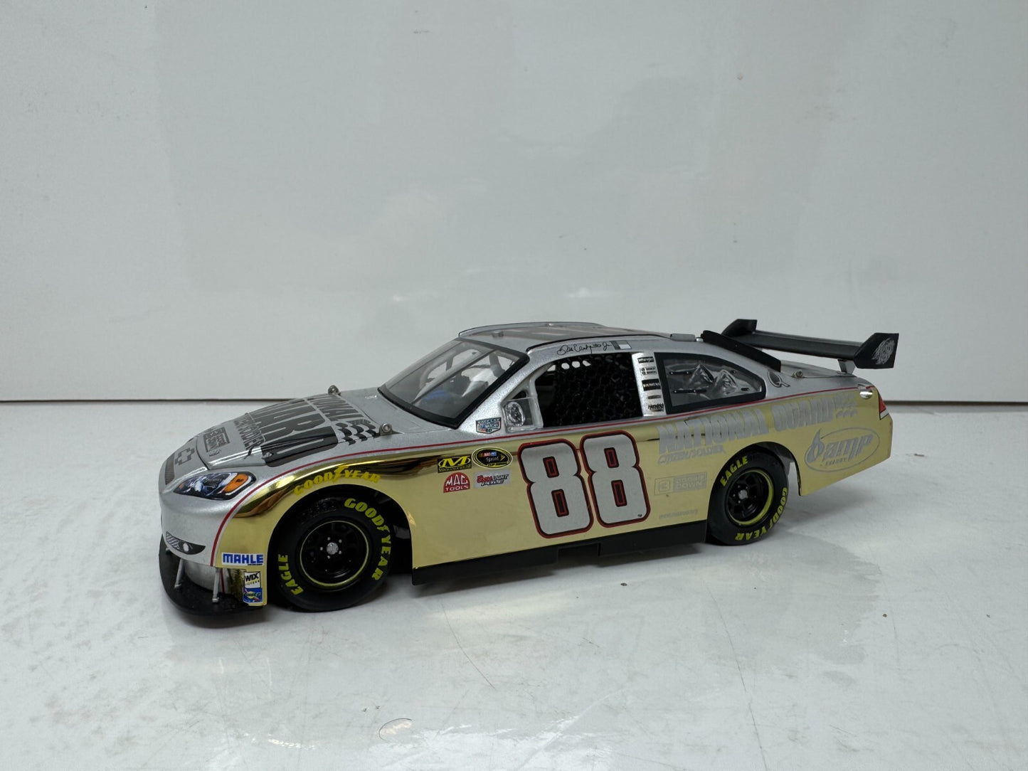 Motorsports Authentics Nascar #88 Dale Earnhardt Jr. Gold Chrome 1:24 Diecast