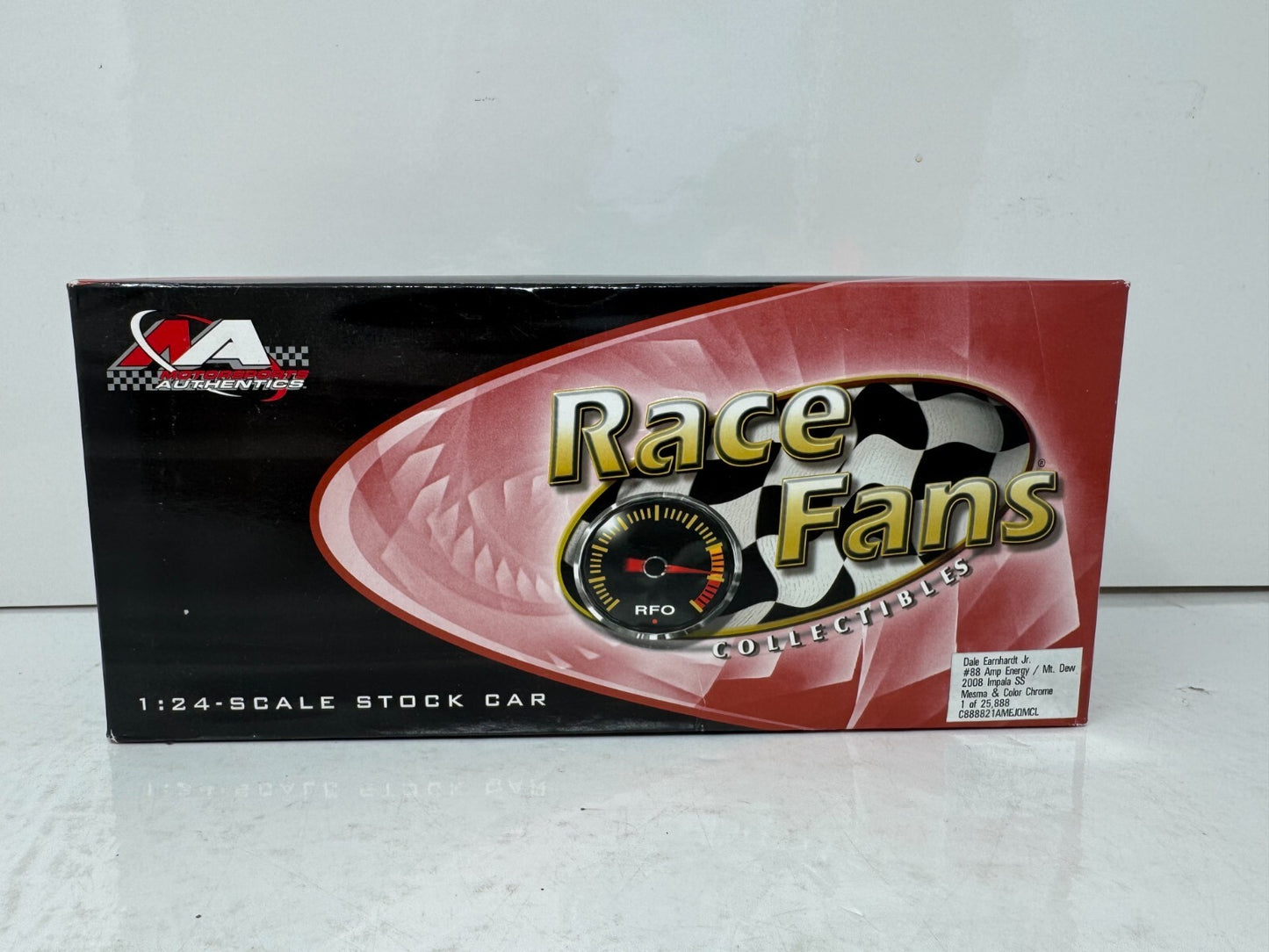 Motorsports Authentics Nascar #88 Dale Earnhardt Jr. Amp Energy Mt. Dew 2008 Impala SS Mesma & Color Chrome 1:24 Diecast