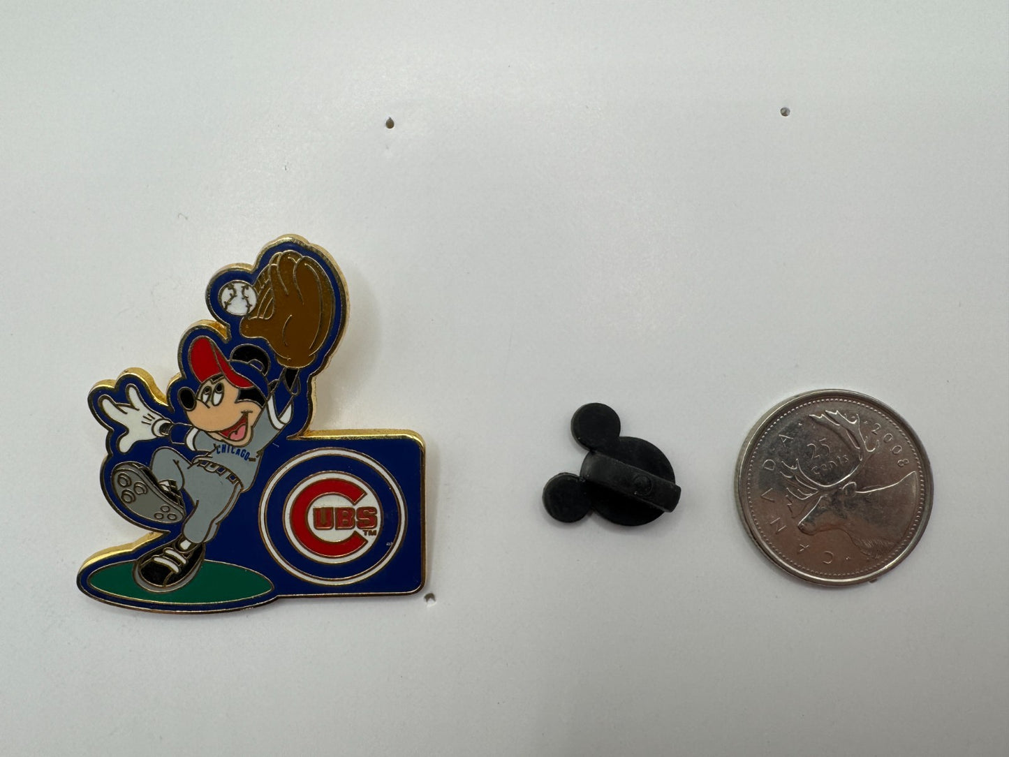 WDW Disney Mickey Mouse MLB Player Chicago Cubs Trading Pin DC2S1