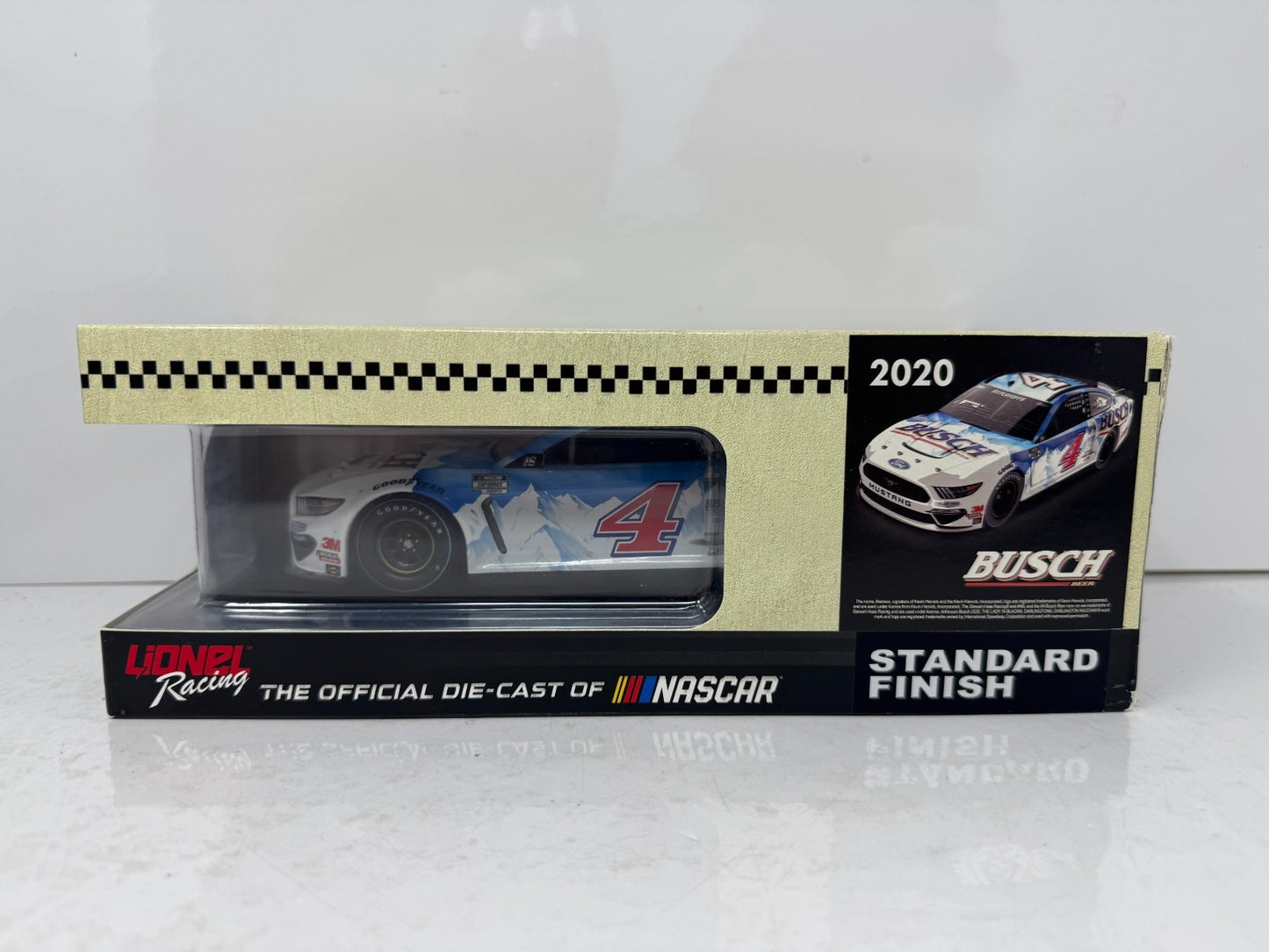 Lionel Racing Nascar #4 Kevin Harvick Busch Beer Darlington Ford Mustang 1:24 Diecast