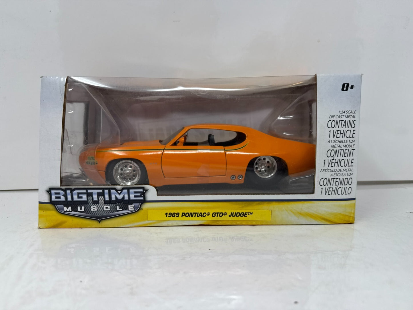 Jada Bigtime Muscle 1969 Pontiac GTO Judge 1:24 Diecast