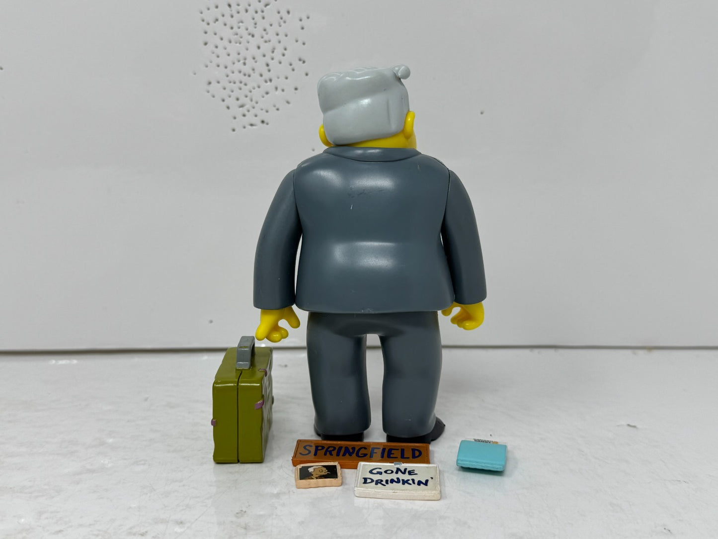 Simpsons World of Springfield Larry Burns Figure Playmates