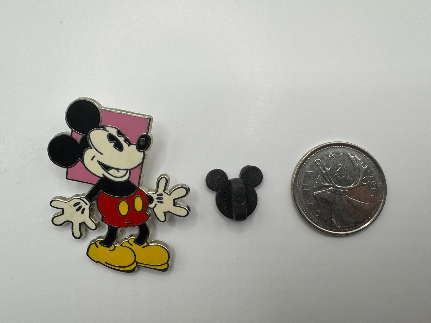 Disney Mickey Mouse Oh Mickey! Happy Mickey (Pink) Booster Trading Pin DC2S1