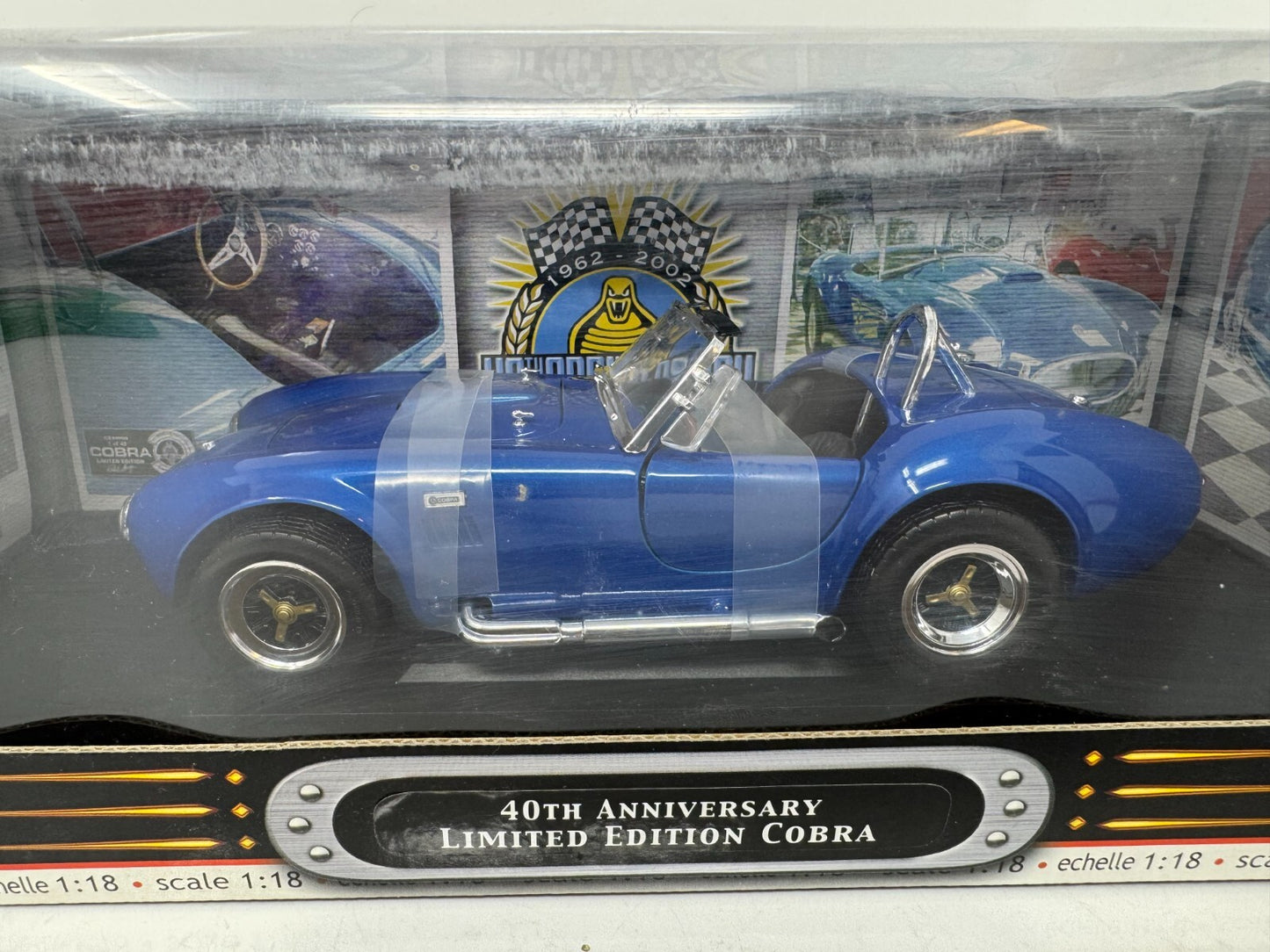 Yat Ming Road Signature 40th Anniversary 1964 Shelby Cobra 1:18 Diecast