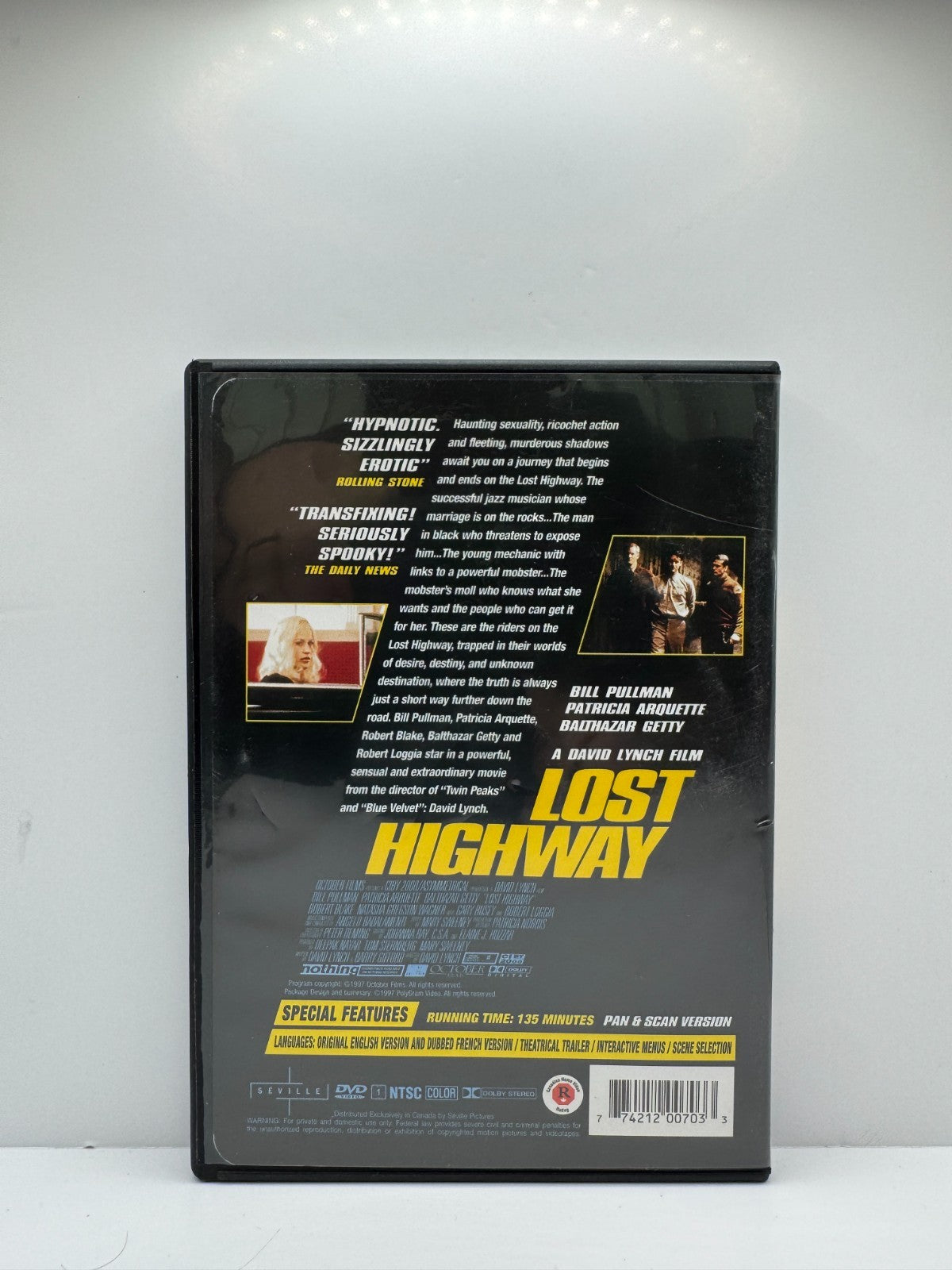 Lost Highway (DVD) David Lynch Thriller