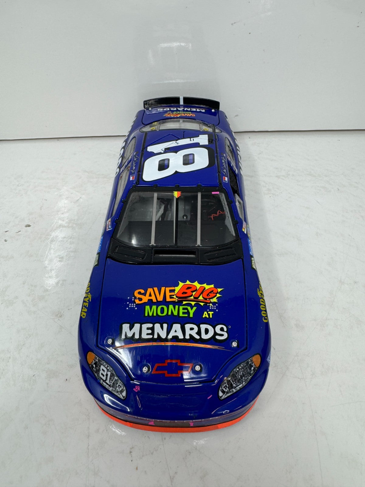 Action Nascar Elite #81 Dale Earnhardt Jr. Menards Bristol Raced 1:24 Diecast