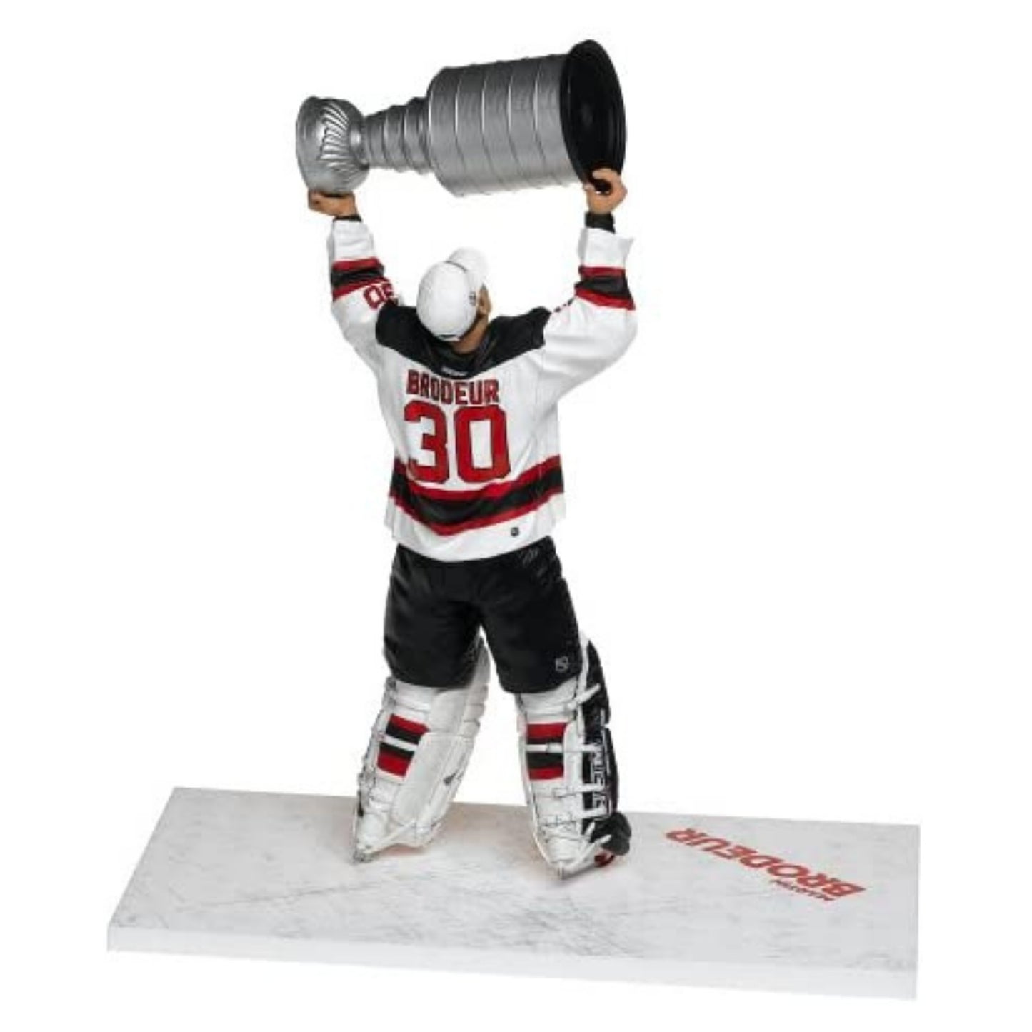 Mcfarlane NHL Martin Brodeur New Jersey Devils Series 9 Figure W/ Stanley Cup