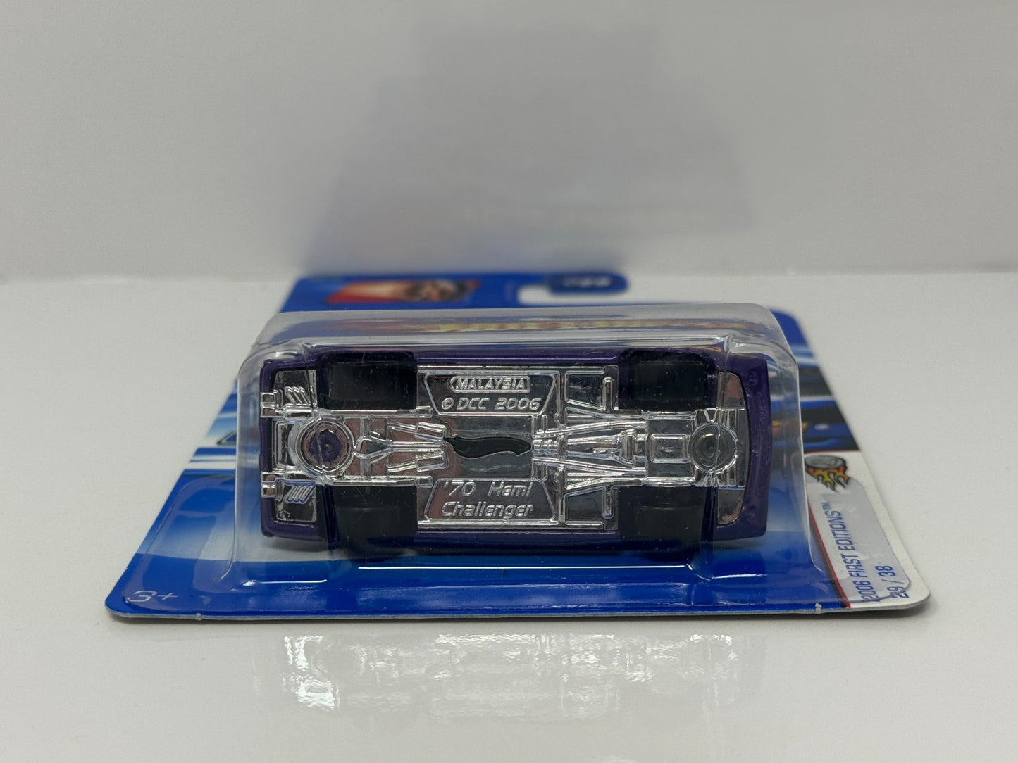Hot Wheels First Editions 1970 Dodge Challenger HEMI 1:64 Diecast Purple
