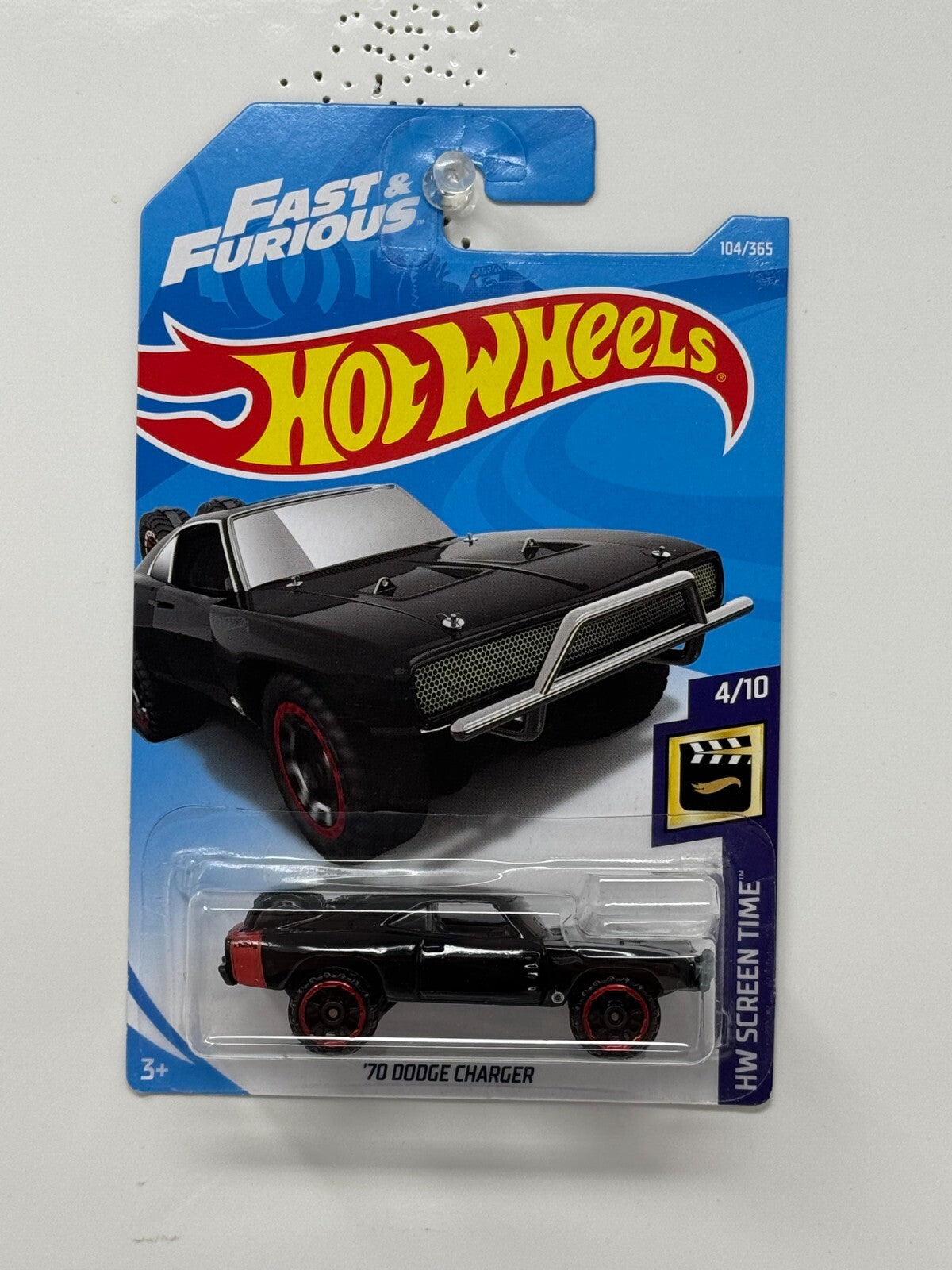 Hot Wheels HW Screen Time Fast & Furious 1970 Dodge Charger Muscle Car 1:64 Diecast