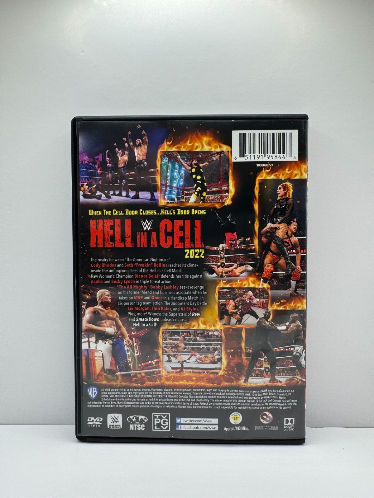 WWE: Hell in a Cell 2022 (DVD) WWE Wrestling