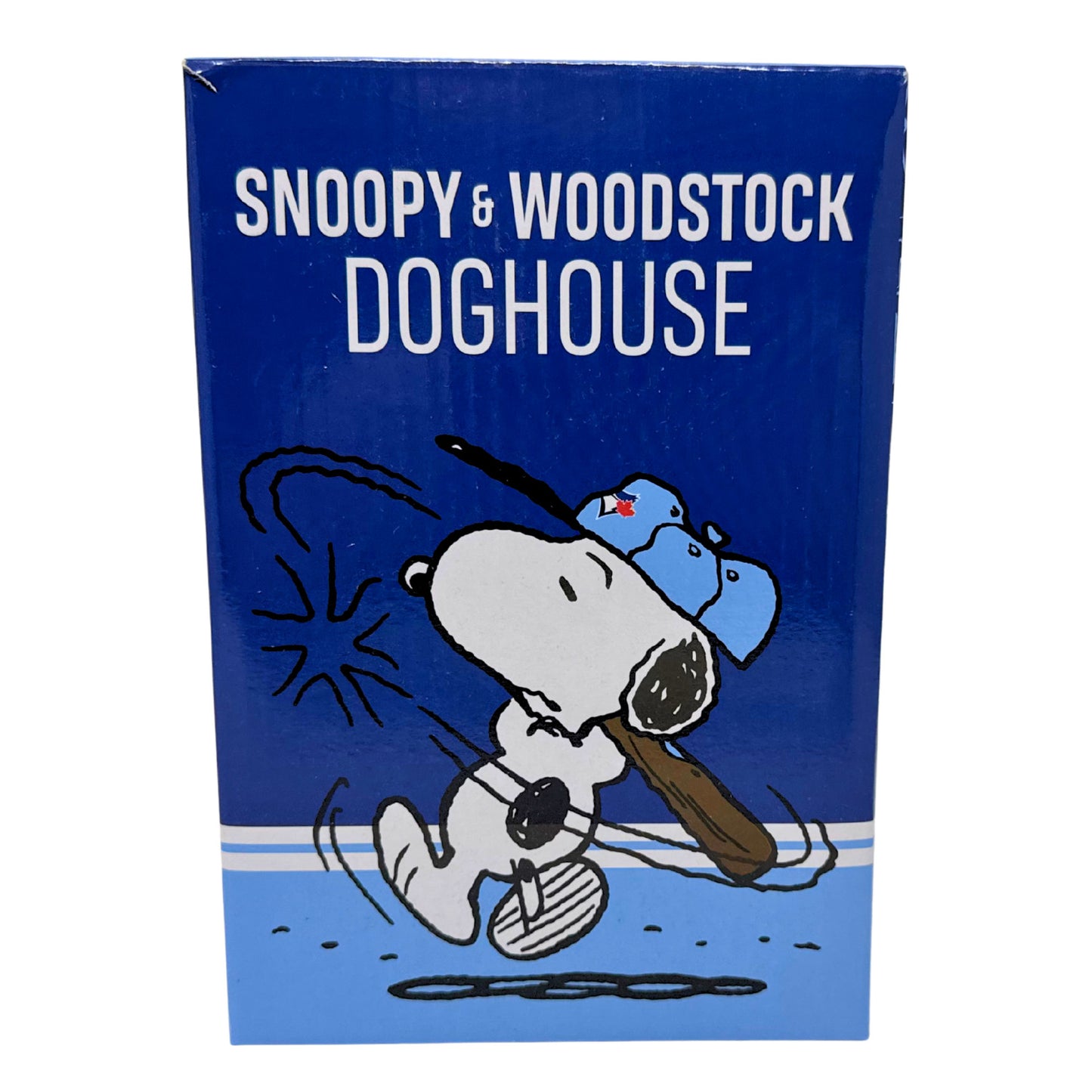 BDA Sports MLB Toronto Blue Jays Snoopy & Woodstock Doghouse Bobblehead