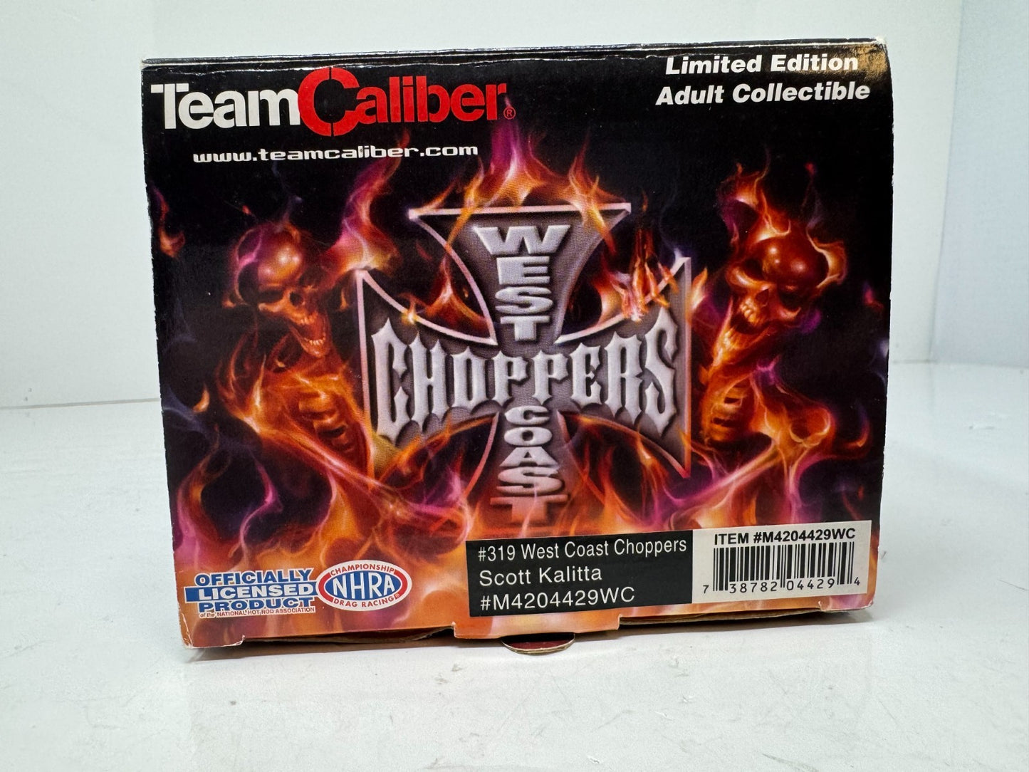 Team Caliber NHRA Scott Kalitta West Coast Choppers Top Fuel Drag 1:24 Diecast